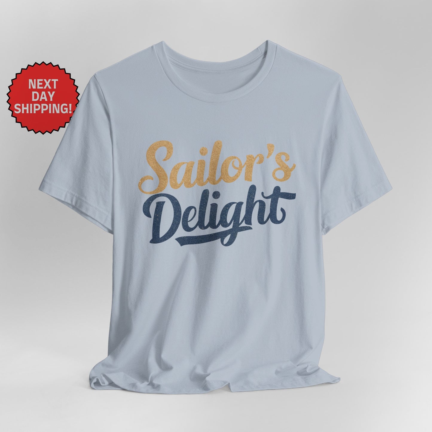 Personalized Coastal Dreams Sailor Delight T-Shirt