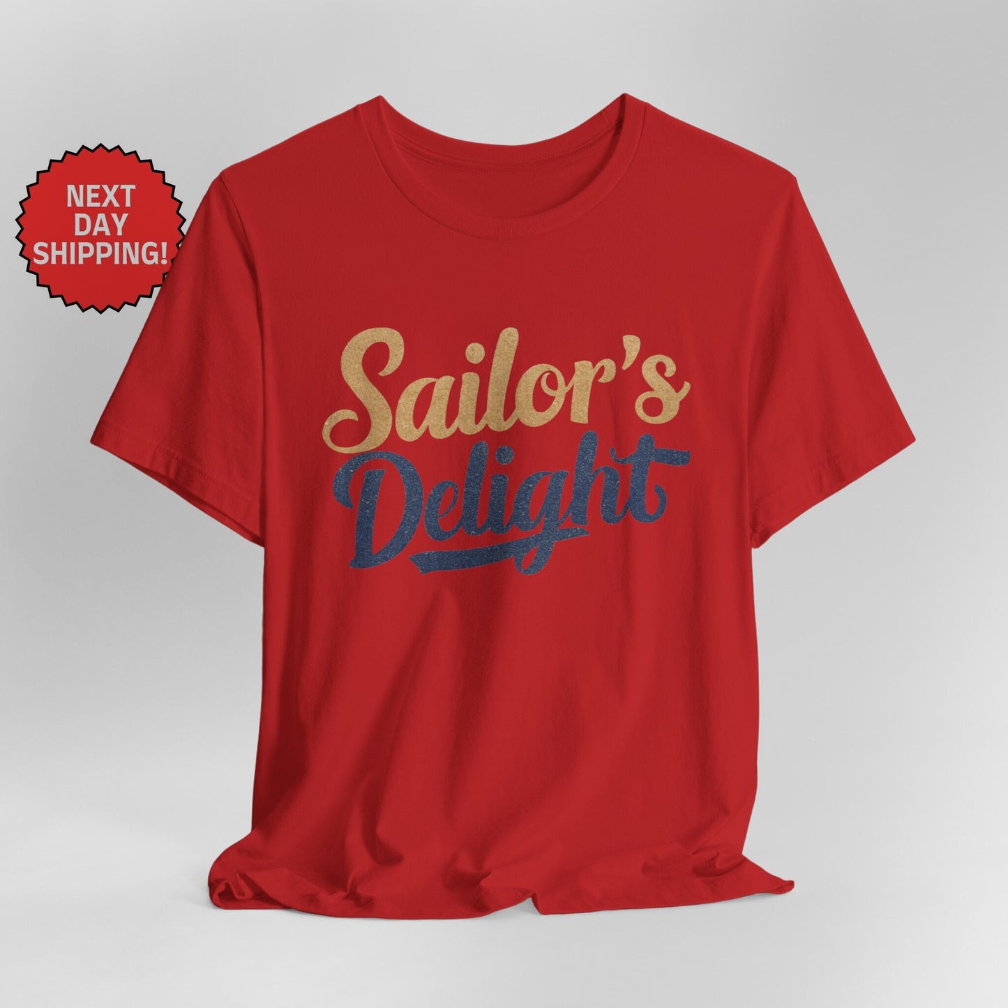 Personalized Coastal Dreams Sailor Delight T-Shirt