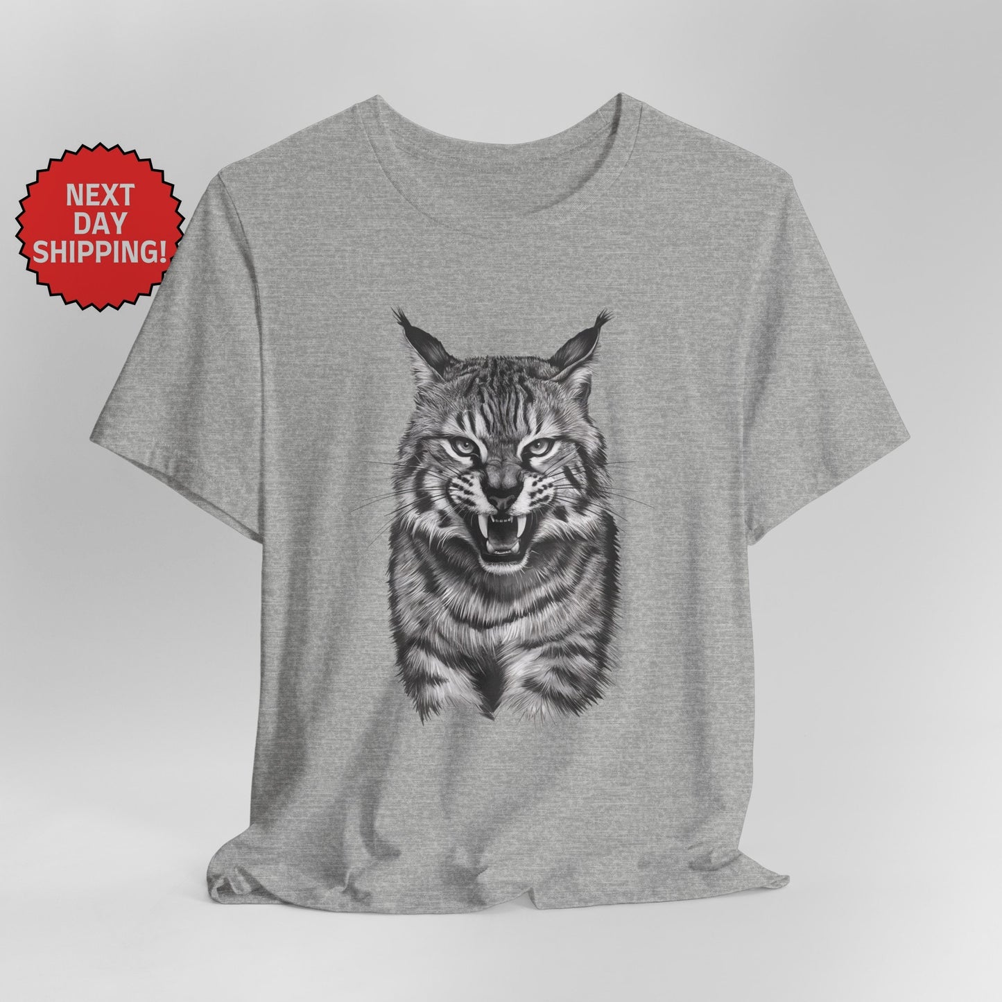 Wild Scary Bobcat T-Shirt