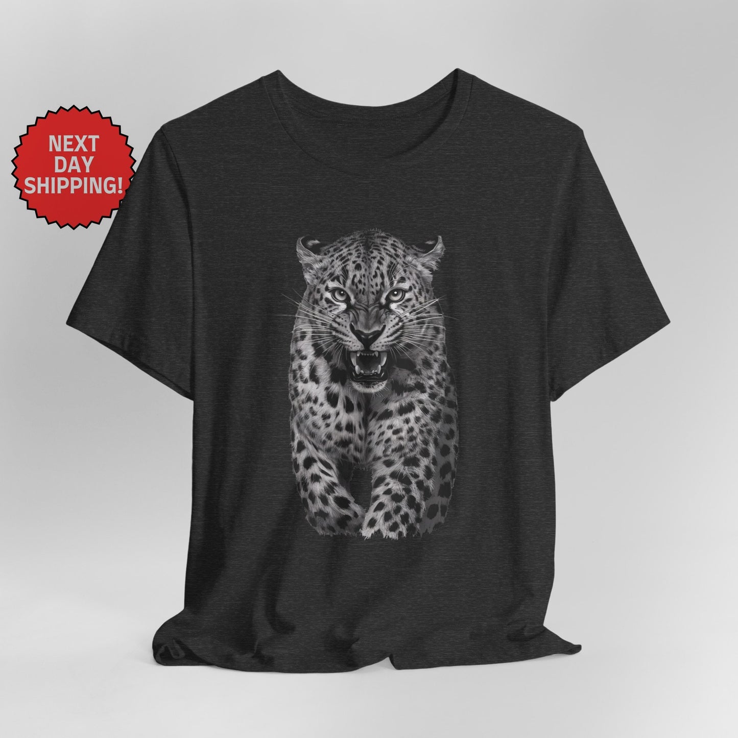 Wild Scary Leopard T-Shirt