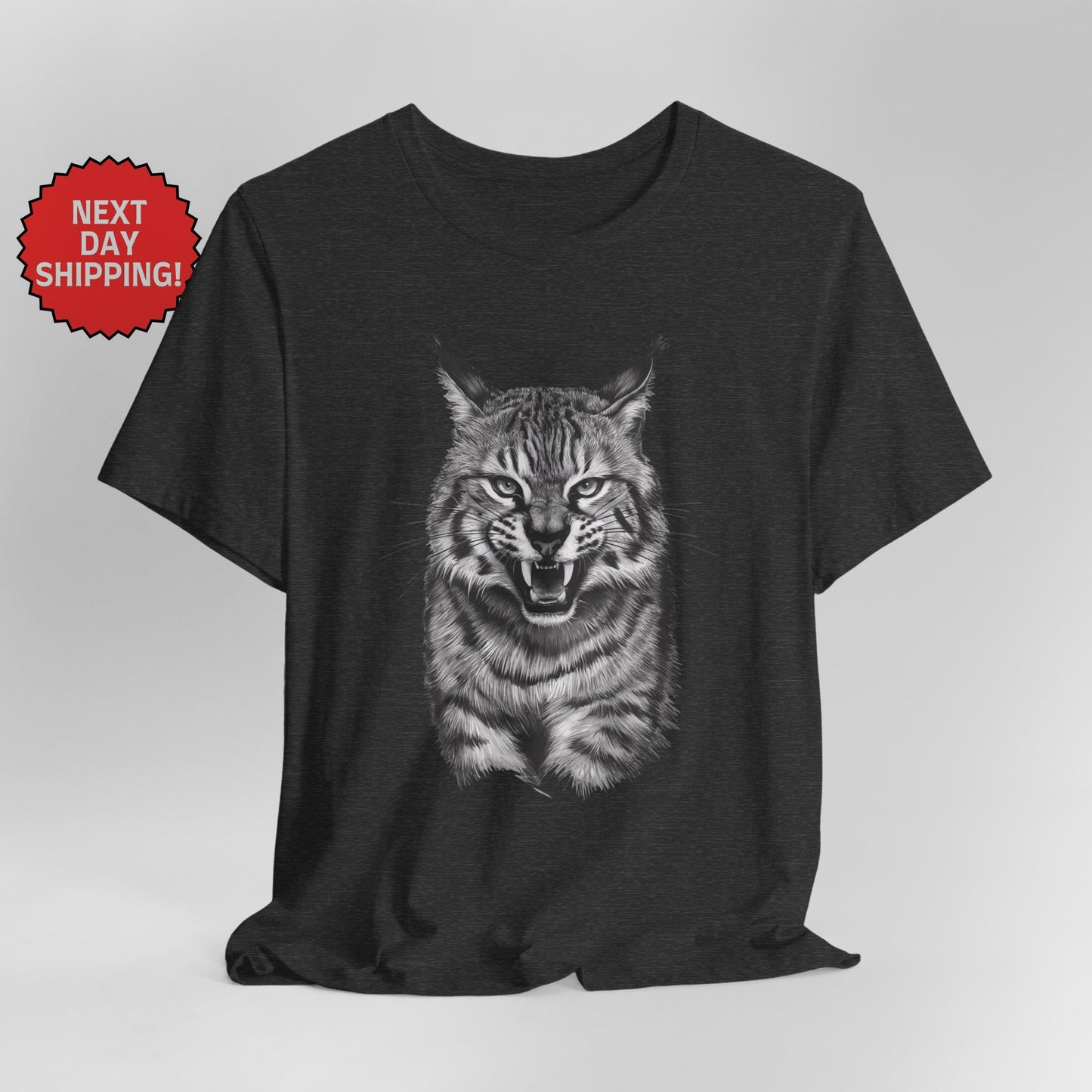 Wild Scary Bobcat T-Shirt