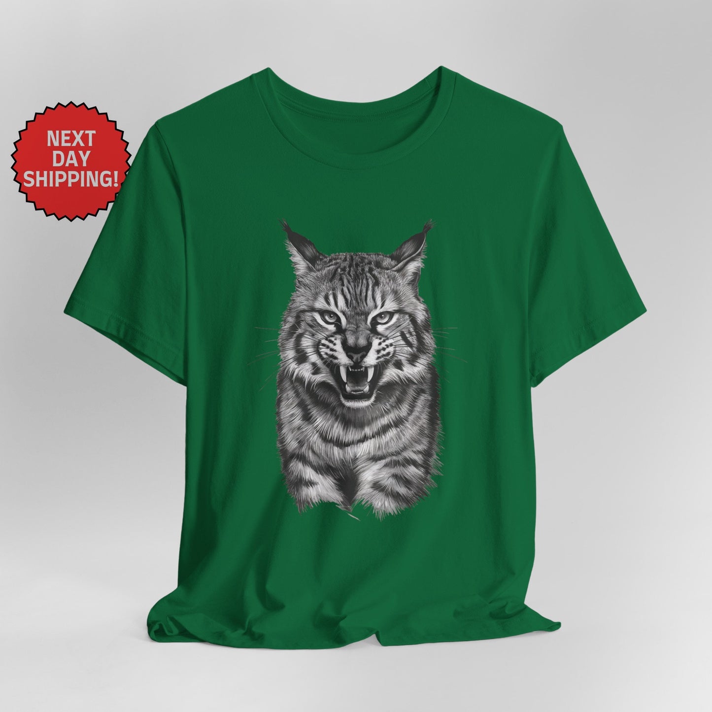 Wild Scary Bobcat T-Shirt