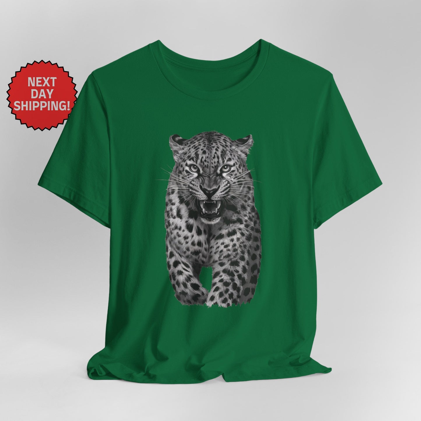 Wild Scary Leopard T-Shirt