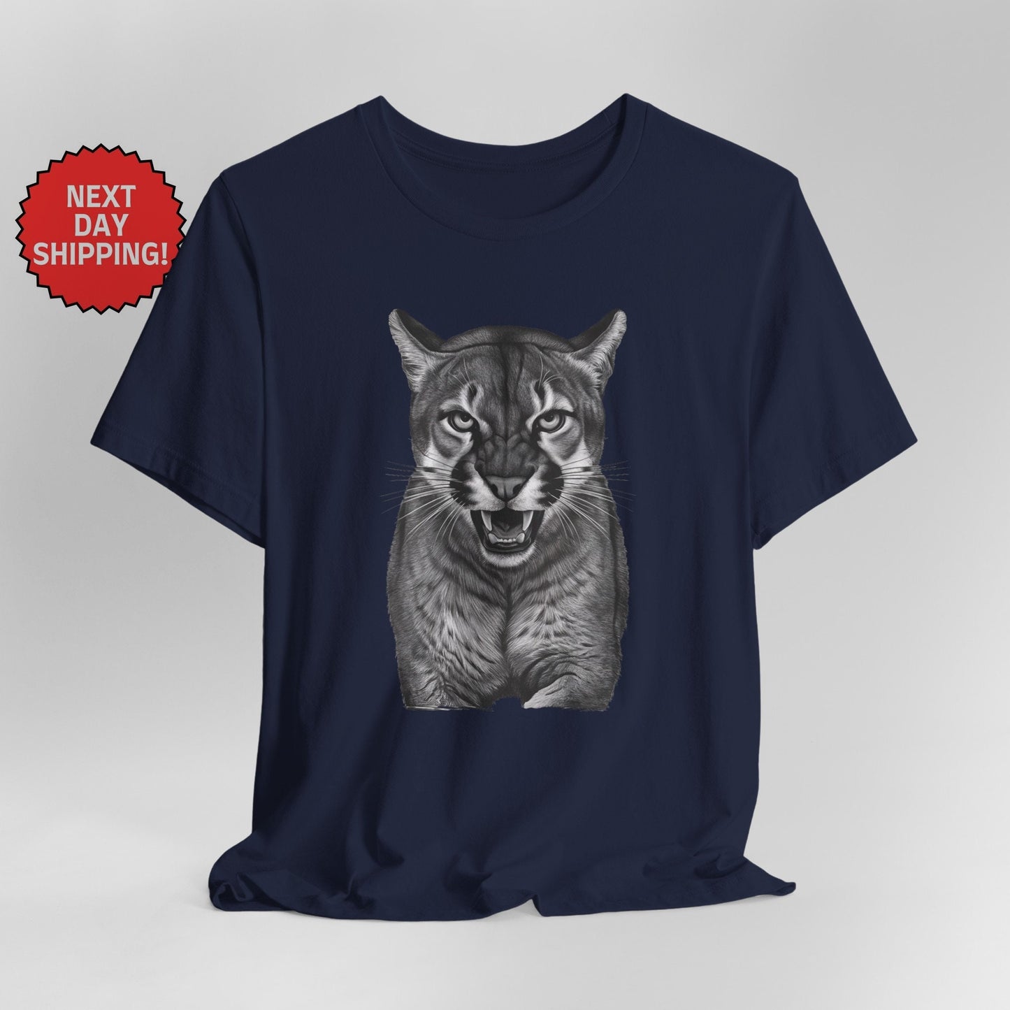 Wild Scary Cougar T-Shirt