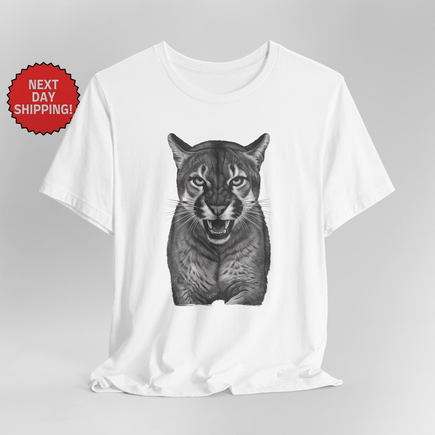 Wild Scary Cougar T-Shirt