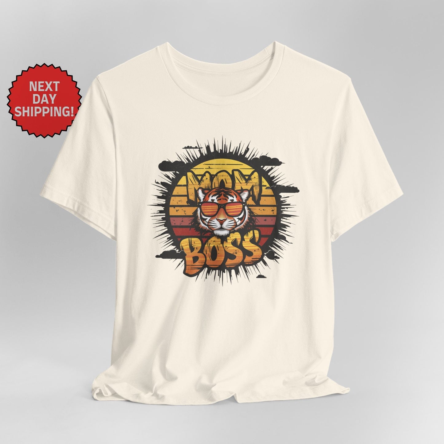 Mom Boss Tiger T-Shirt