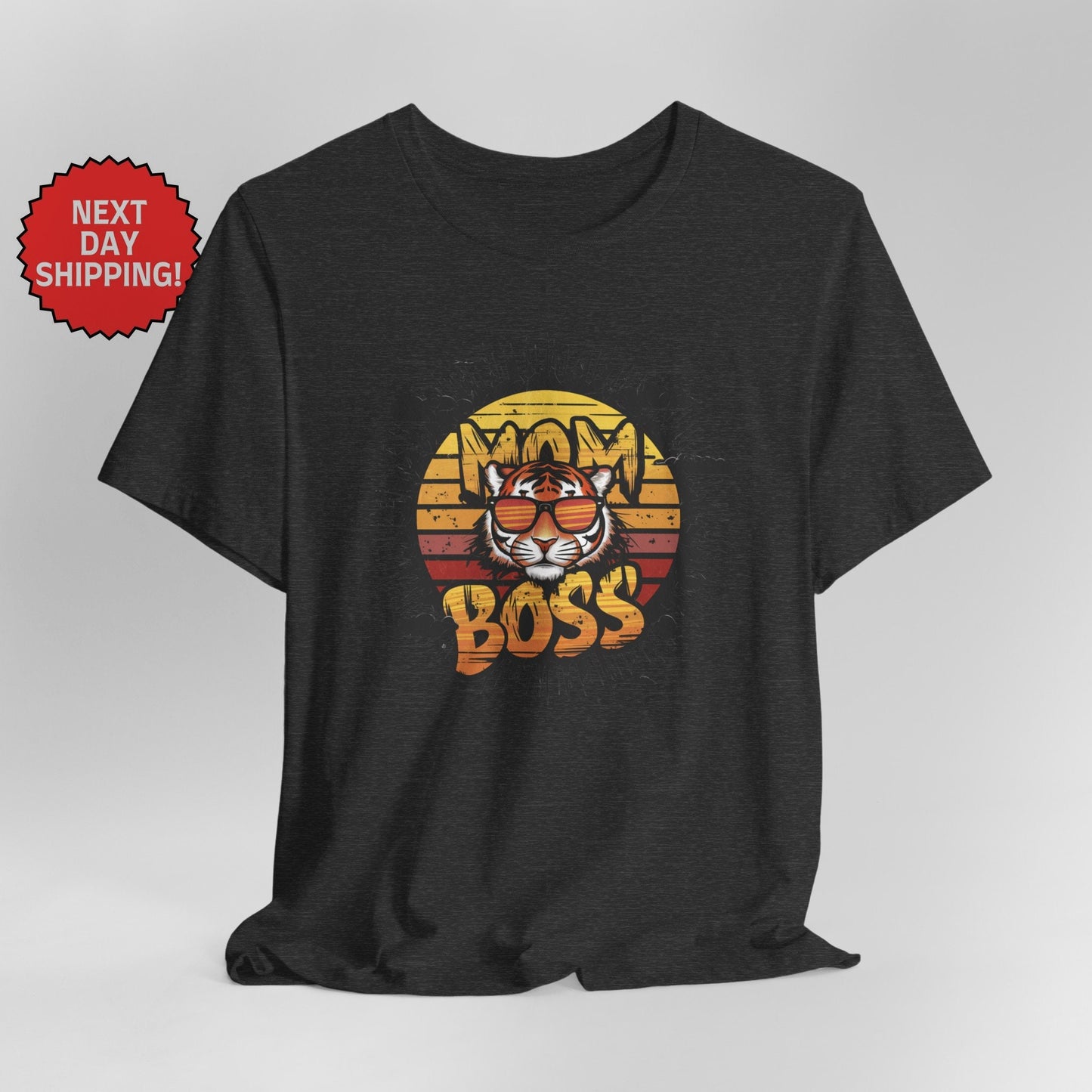 Mom Boss Tiger T-Shirt