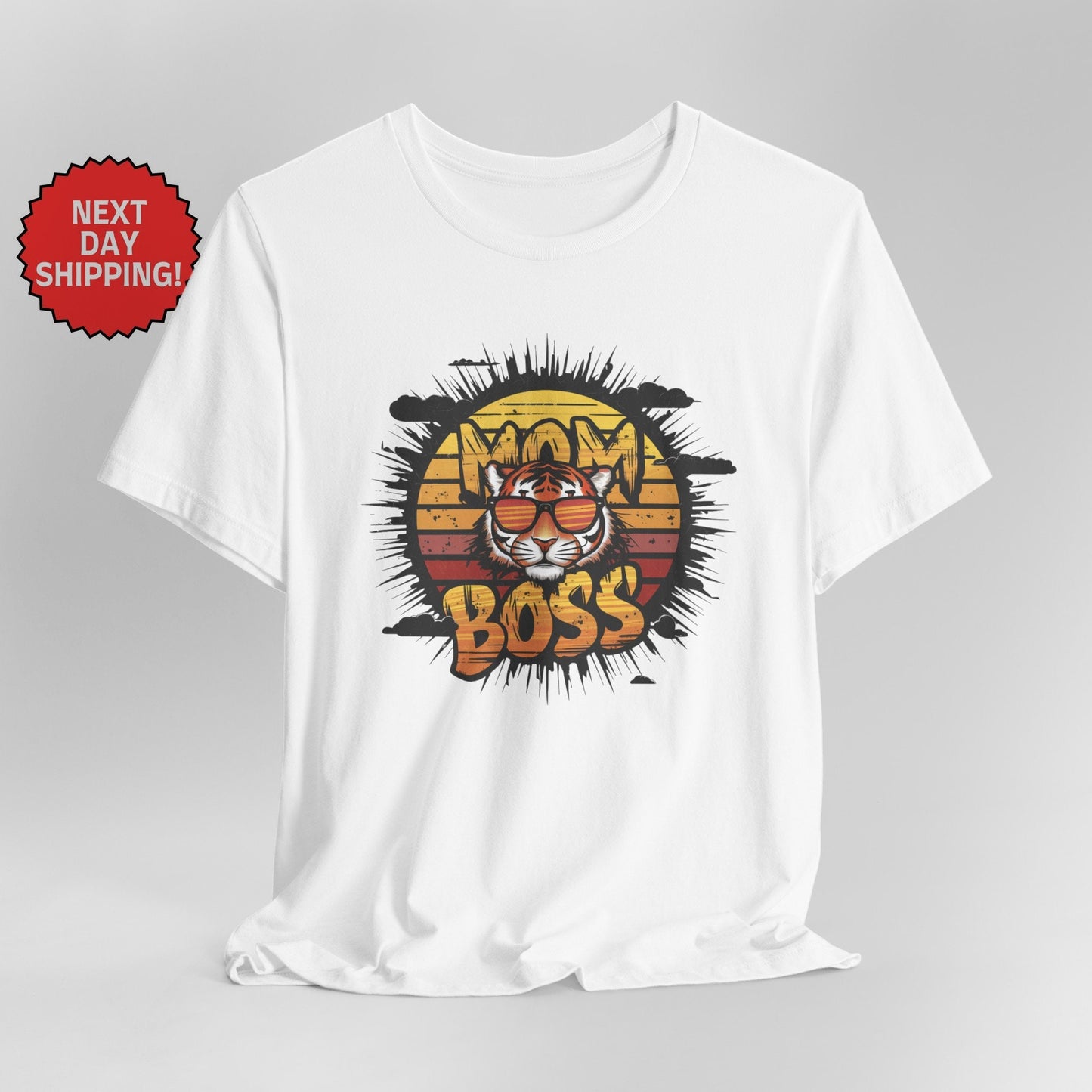 Mom Boss Tiger T-Shirt