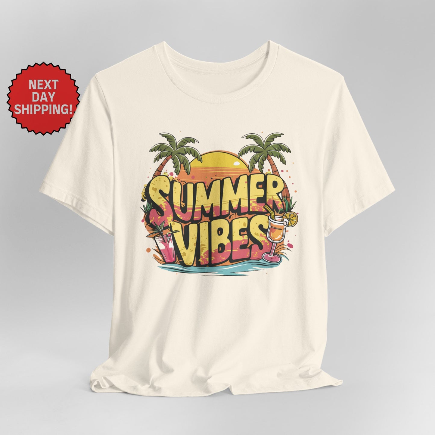 Season Summer Vibes Palm T-Shirt