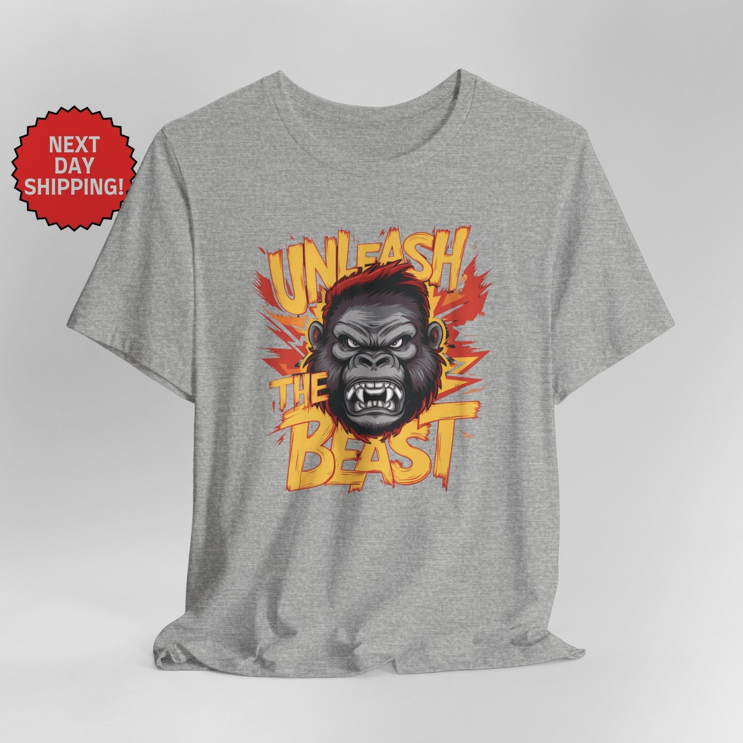 Unleash the Beast Gorilla T-Shirt