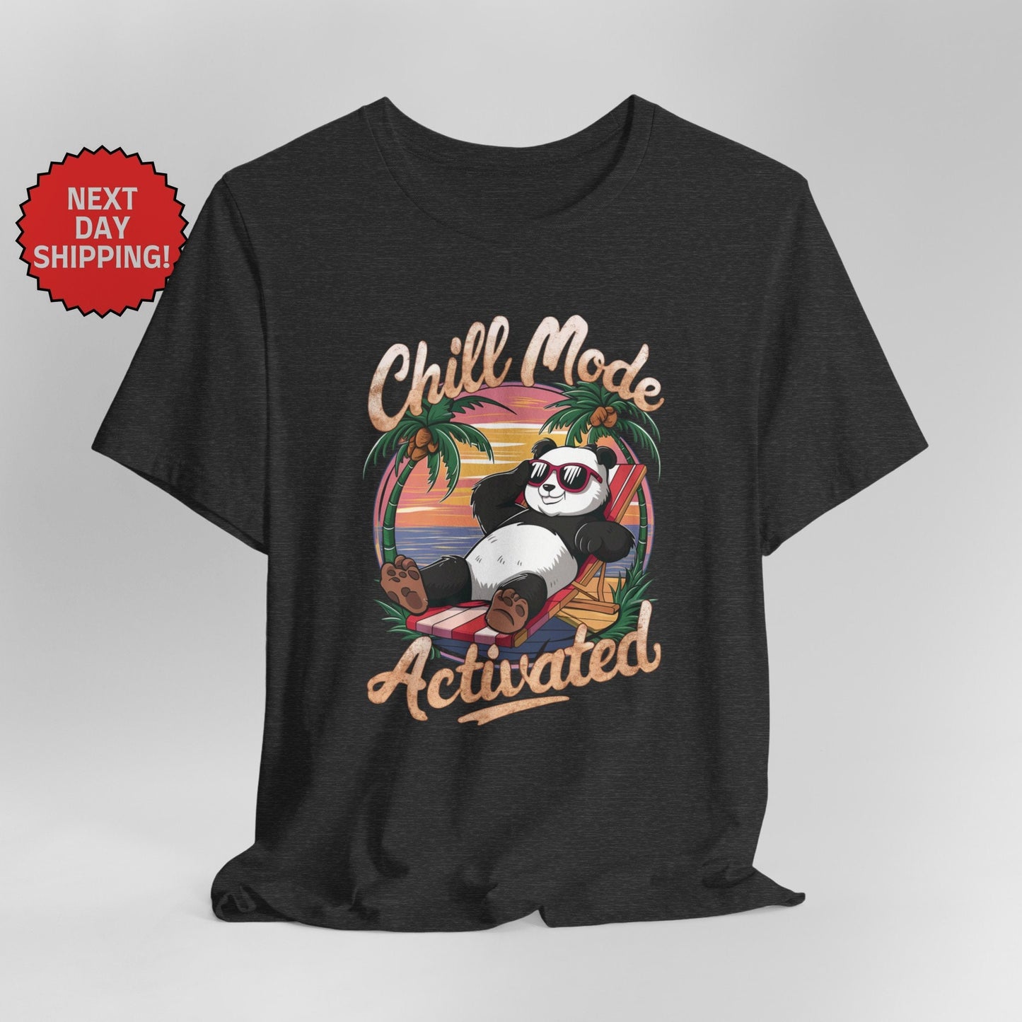 Chill Mode Activated Panda T-shirt