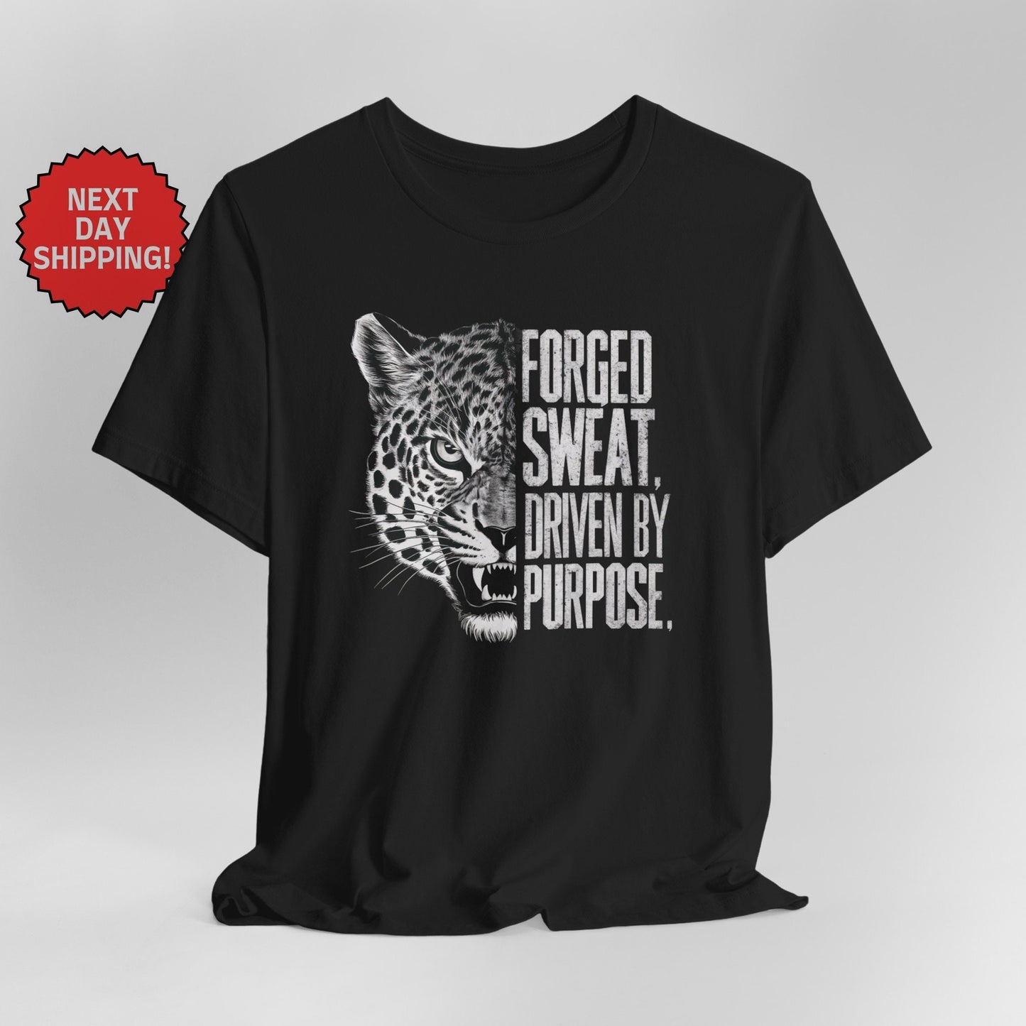 Motivational Wild Leopard T-Shirt