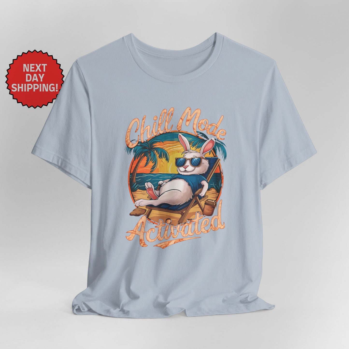 Chill Mode Activated Rabbit T-shirt