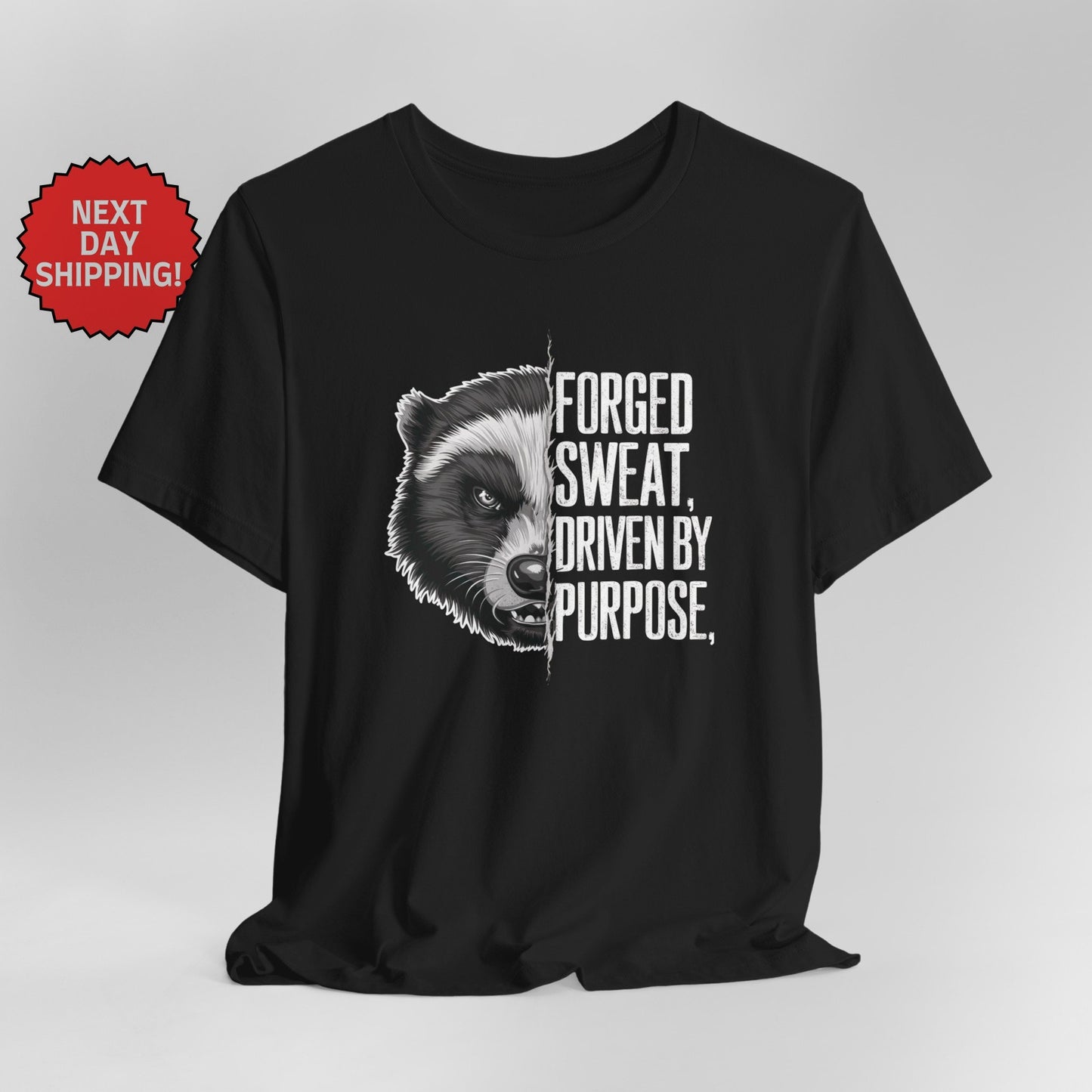 Motivational Wild Honey Badger T-Shirt