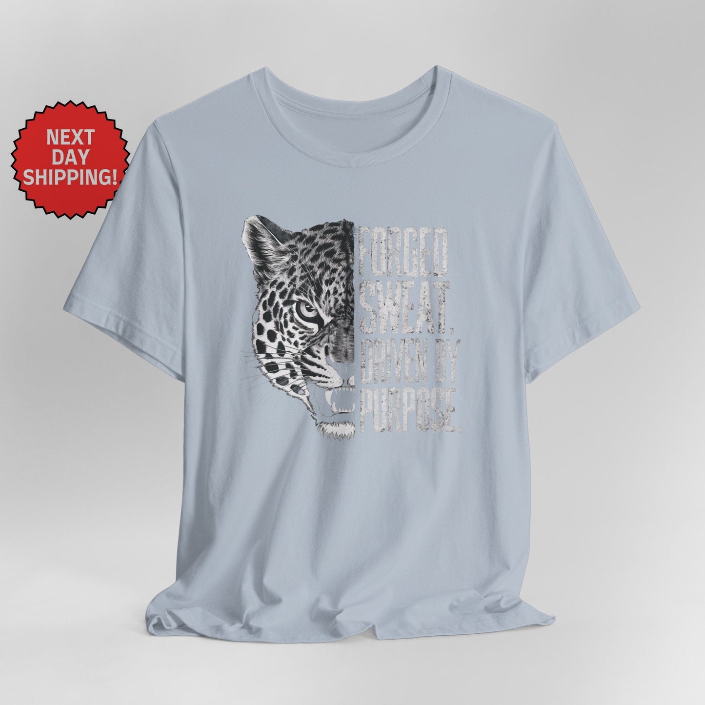 Motivational Wild Leopard T-Shirt