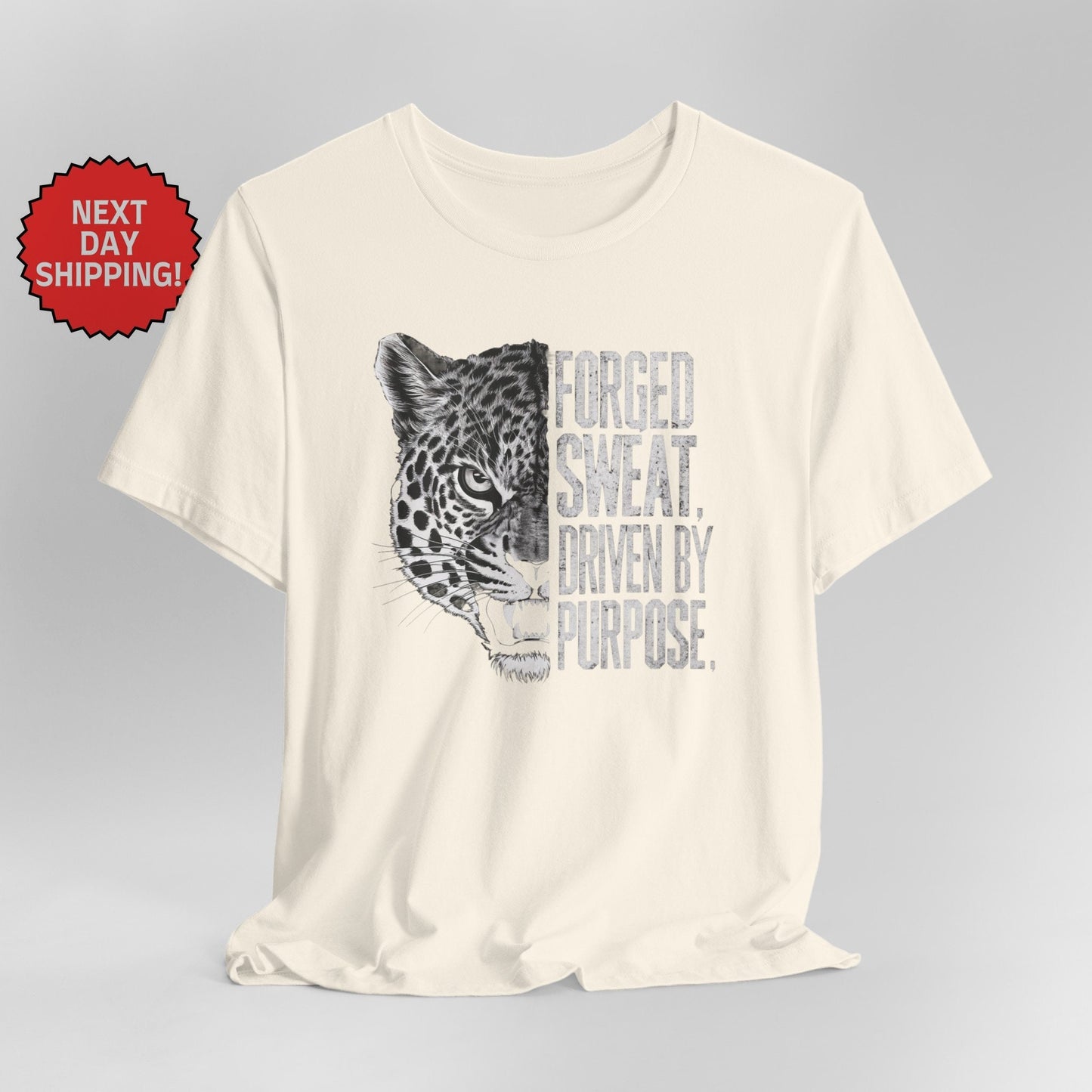 Motivational Wild Leopard T-Shirt