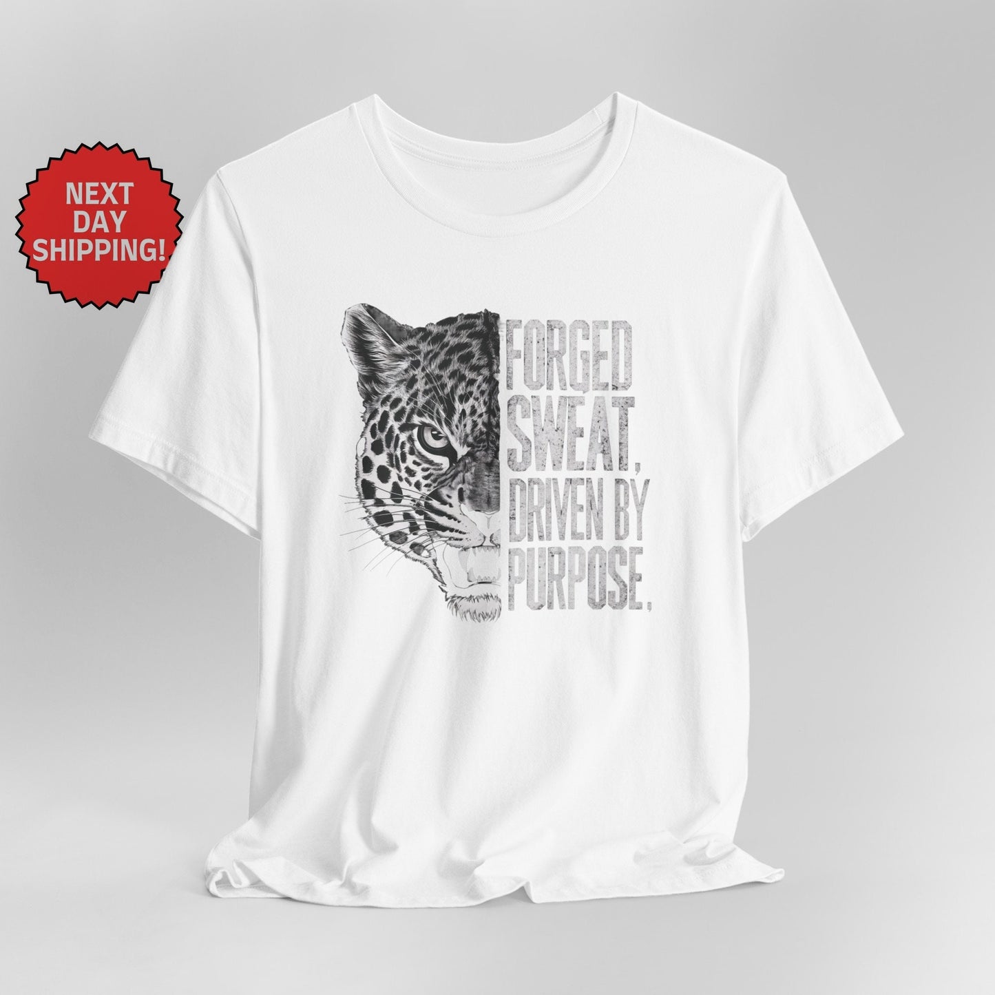 Motivational Wild Leopard T-Shirt