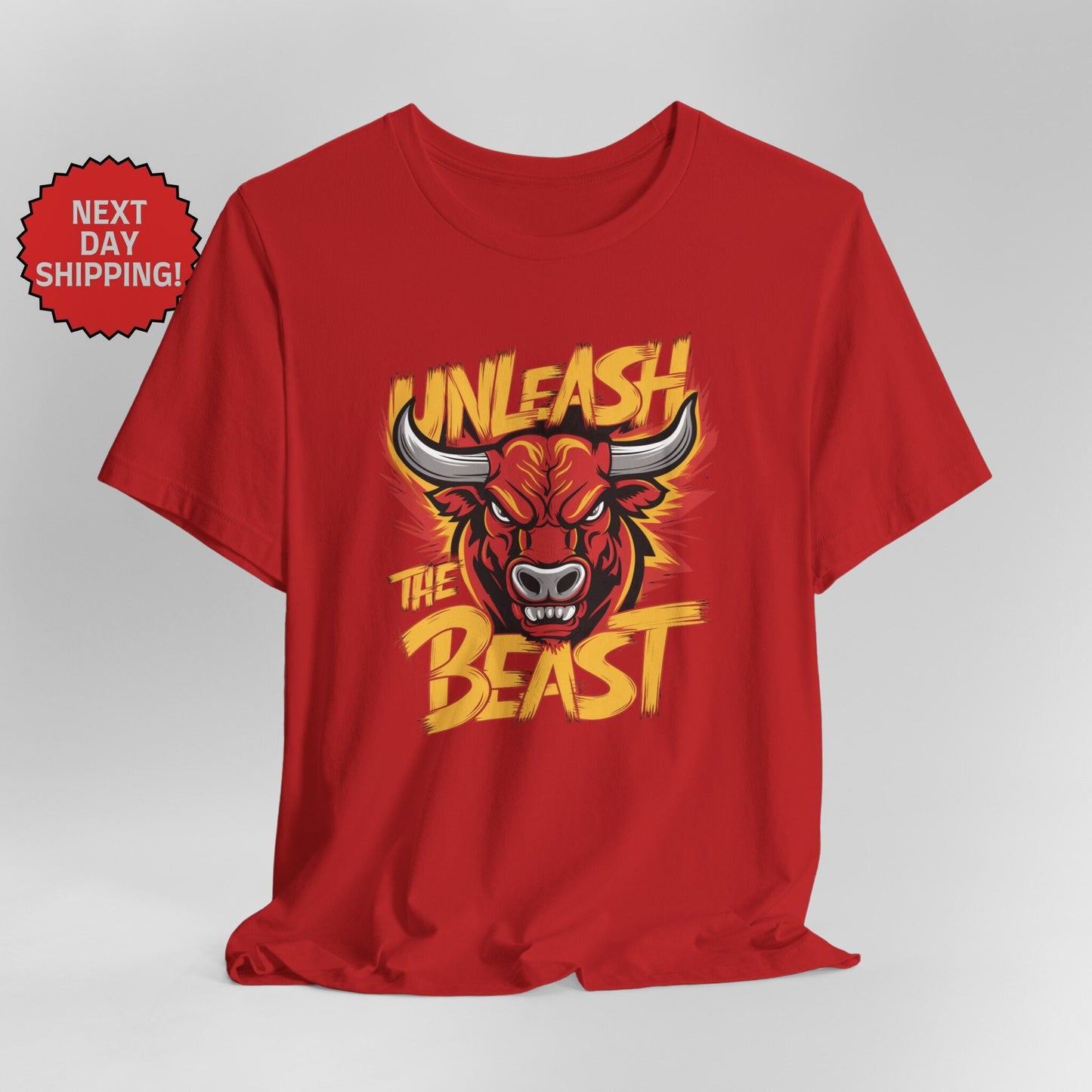 Unleash the Beast Bull T-Shirt