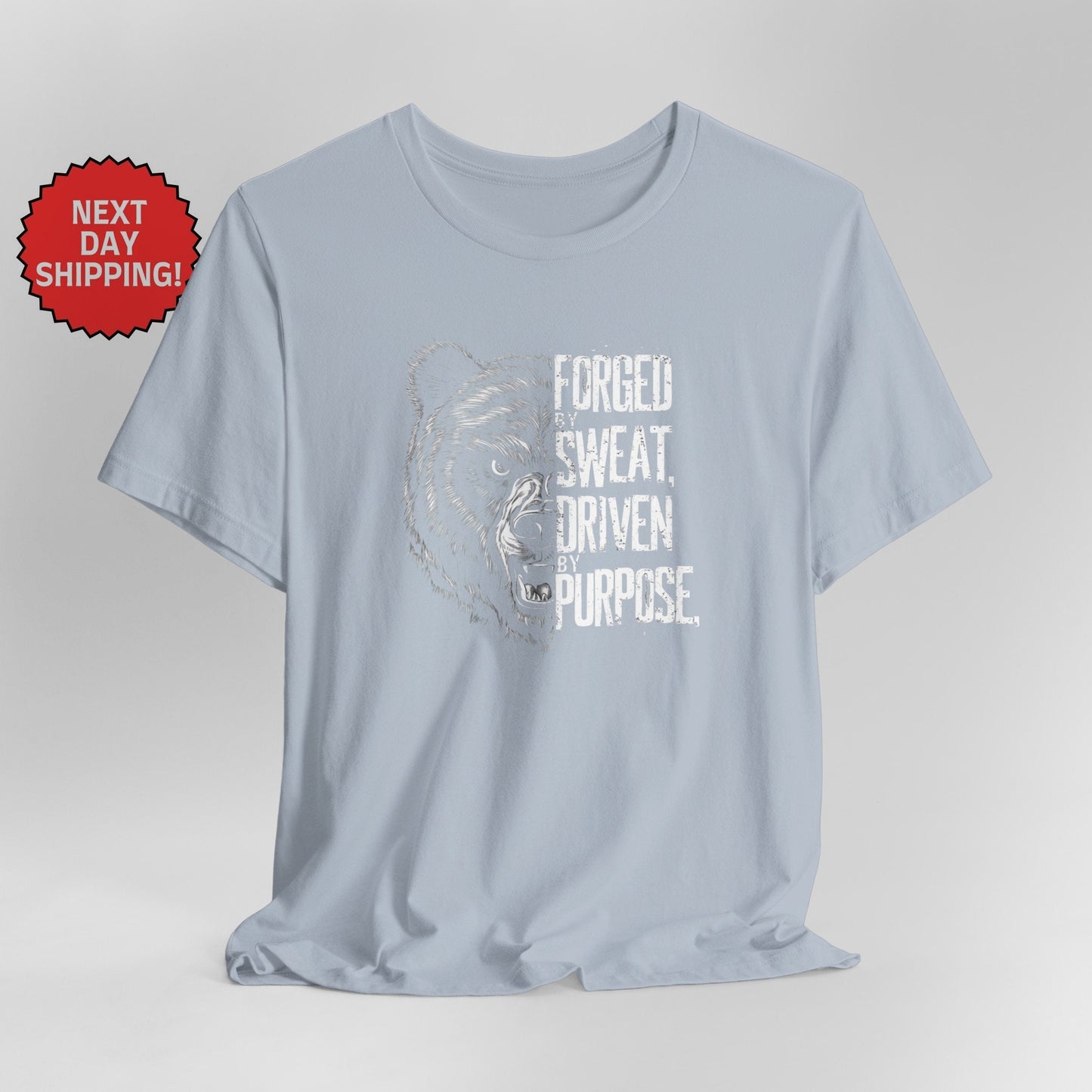 Motivational Wild Grizzly Bear T-Shirt