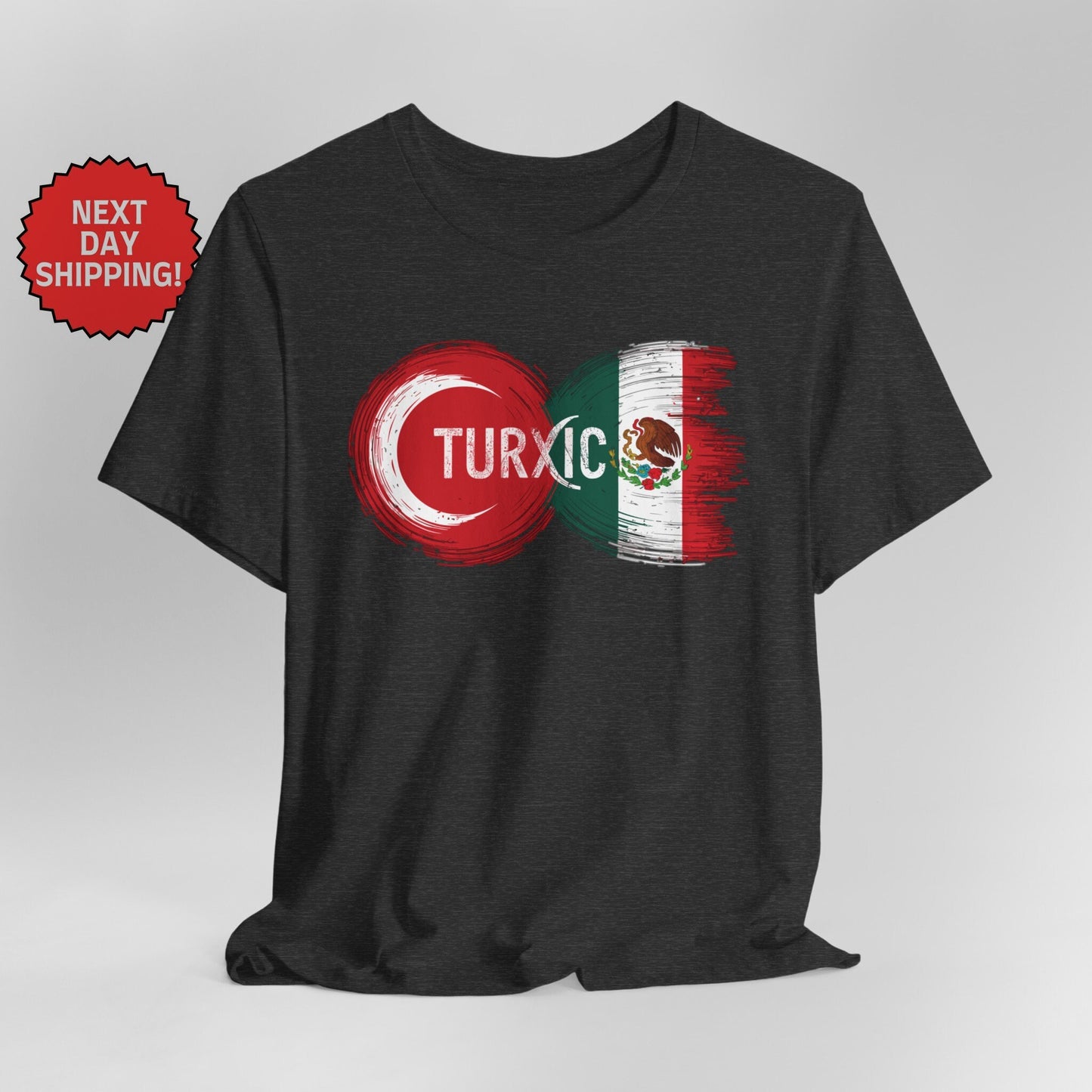 Hybrid Flag Turxican Turkish Mexican Mix T-Shirt