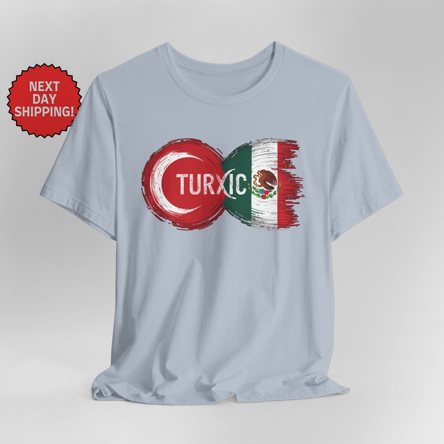 Hybrid Flag Turxican Turkish Mexican Mix T-Shirt