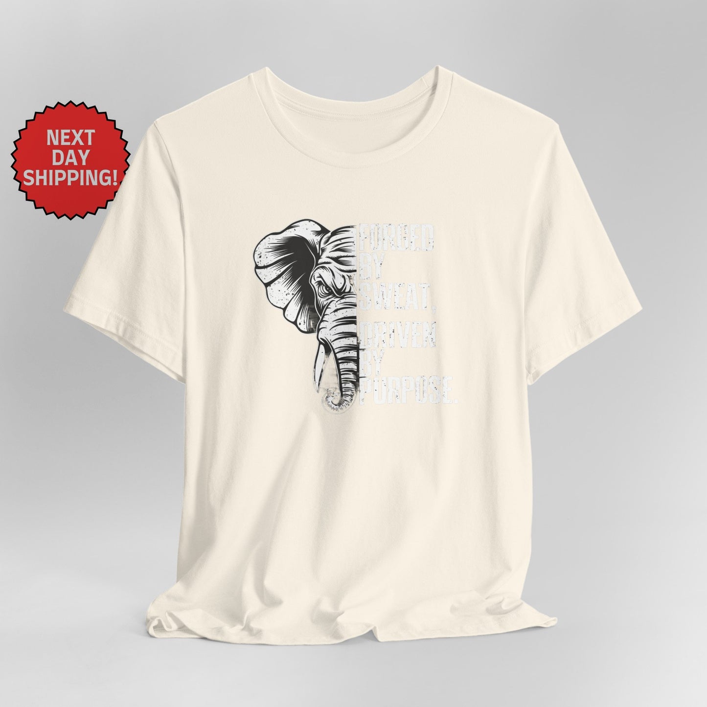 Motivational Wild Elephant T-Shirt