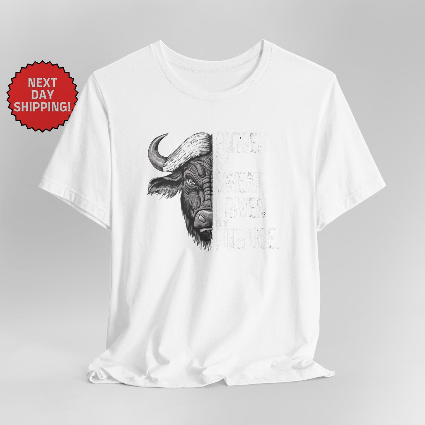 Motivational Wild Cape Buffalo T-Shirt