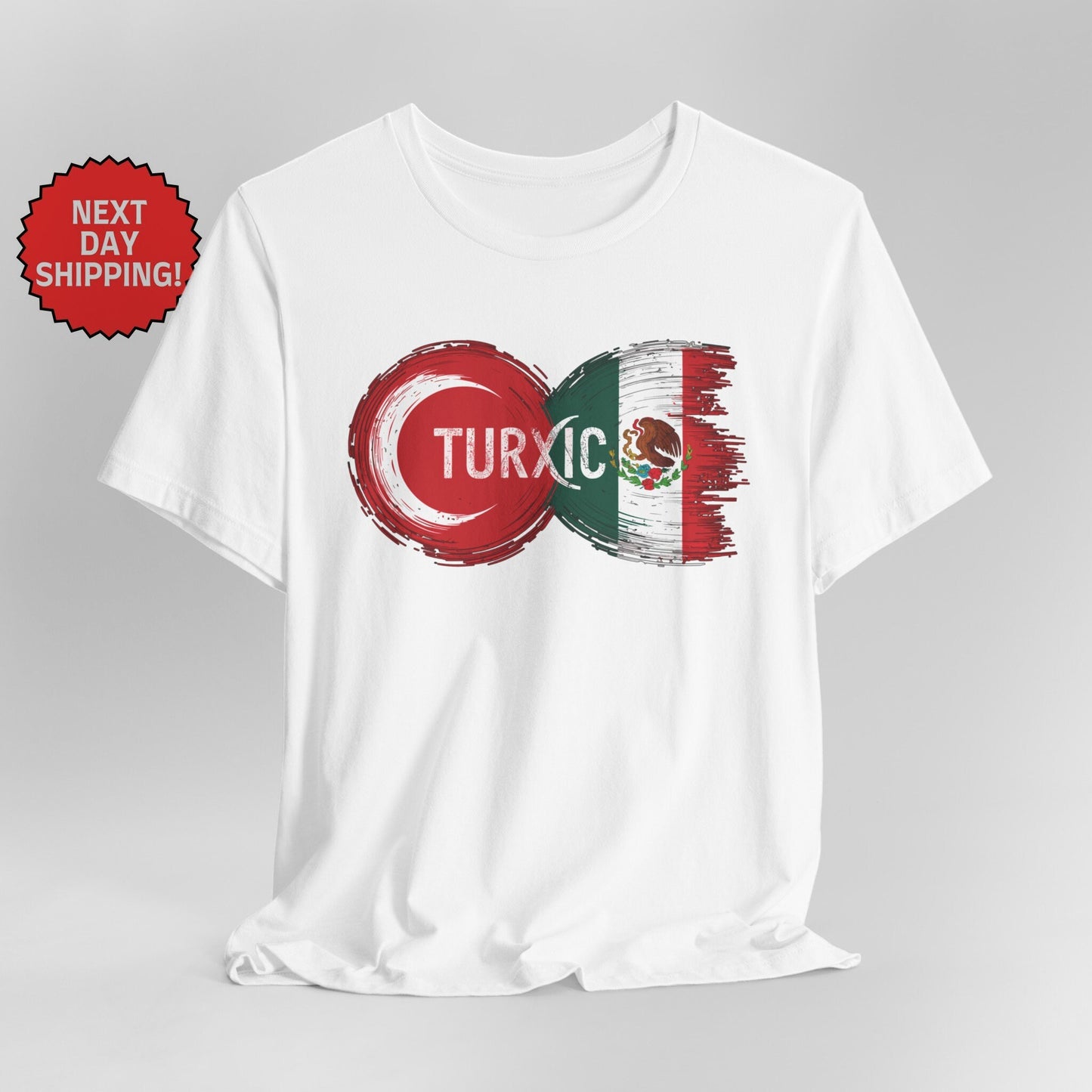 Hybrid Flag Turxican Turkish Mexican Mix T-Shirt