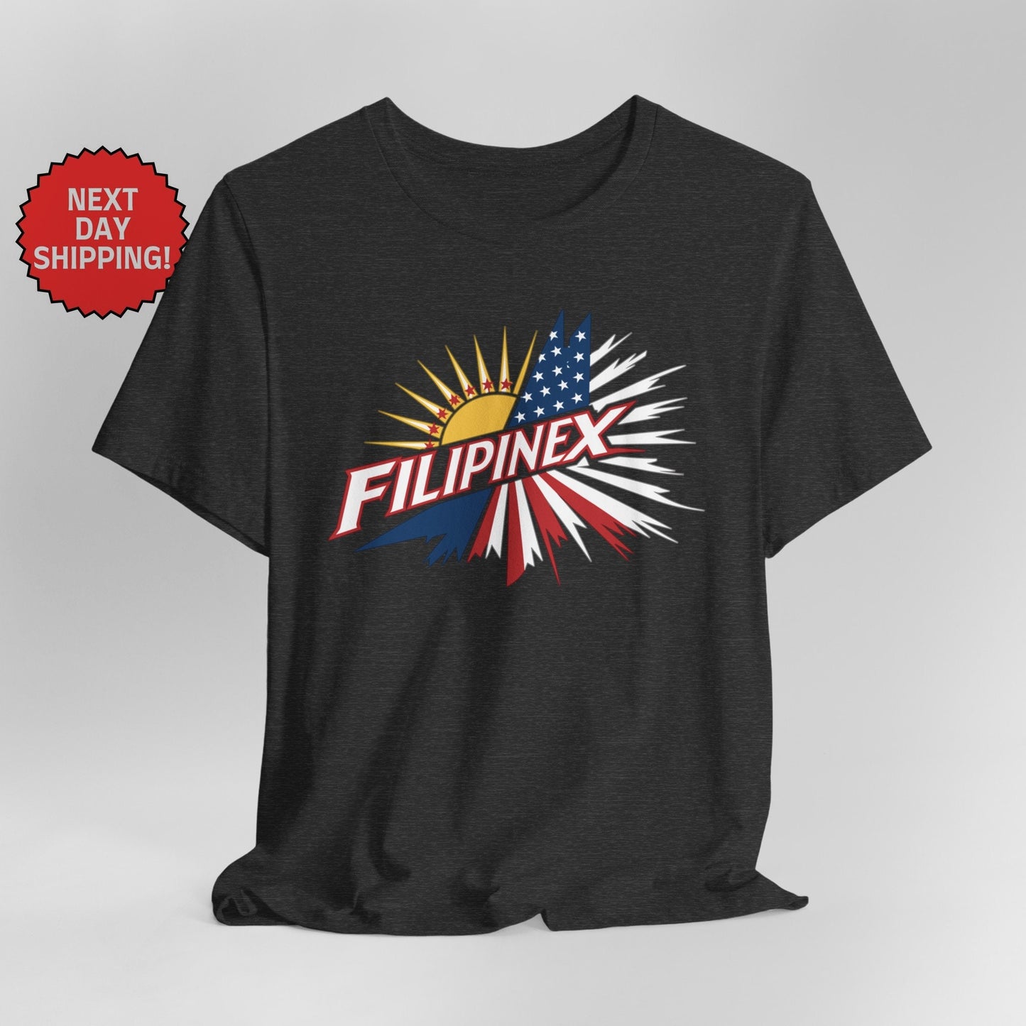 Hybrid Flag Filipinex Filipino American Mix T-Shirt