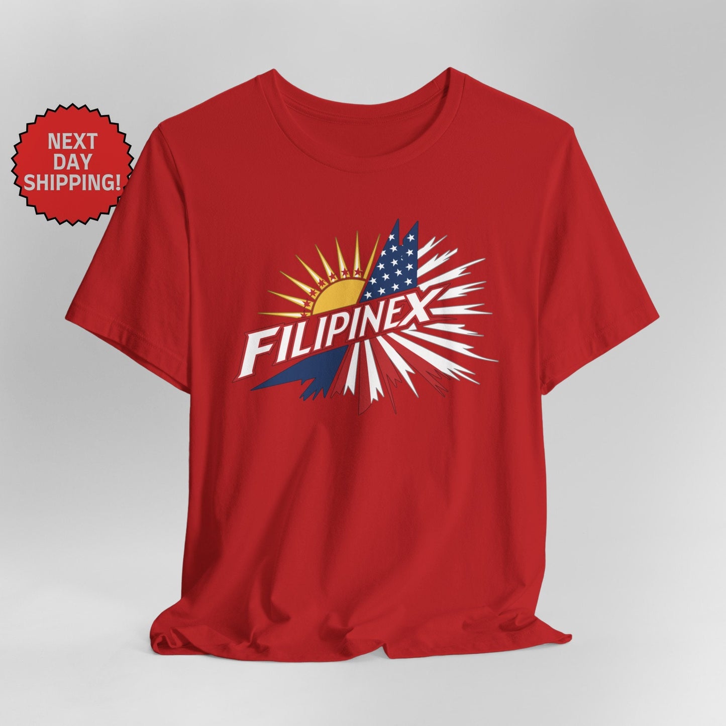 Hybrid Flag Filipinex Filipino American Mix T-Shirt