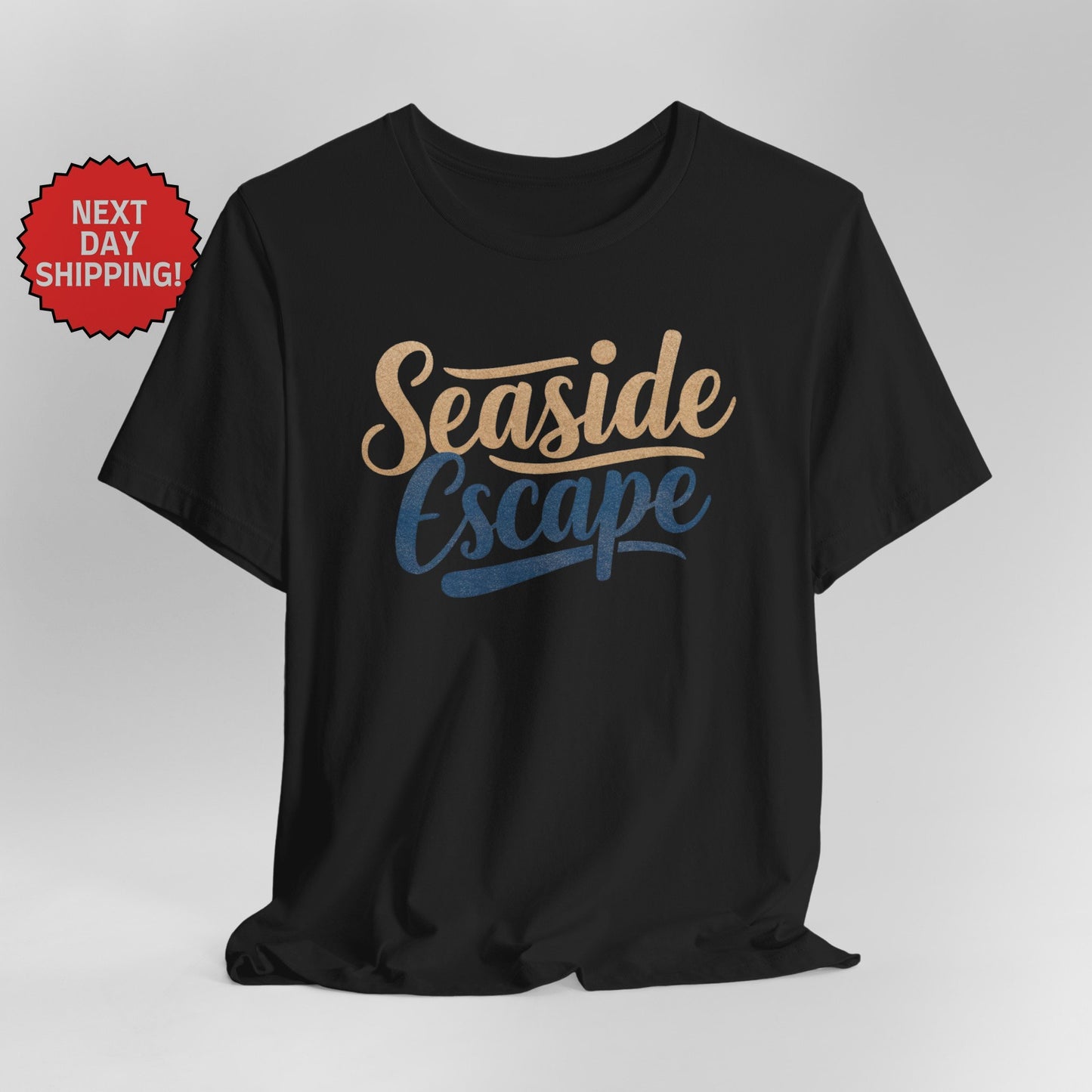 Personalized Coastal Dreams Seaside Escape T-Shirt