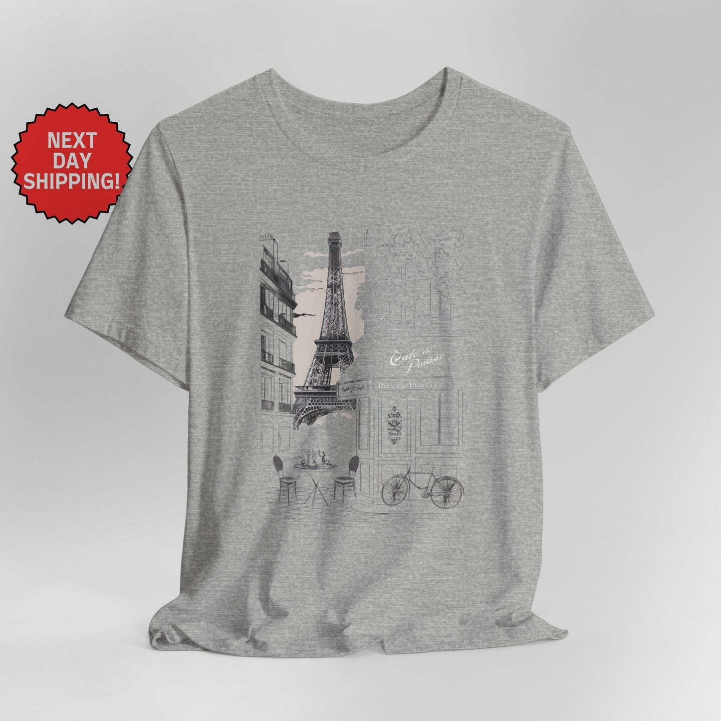 Paris Street Eiffel Tower T-Shirt