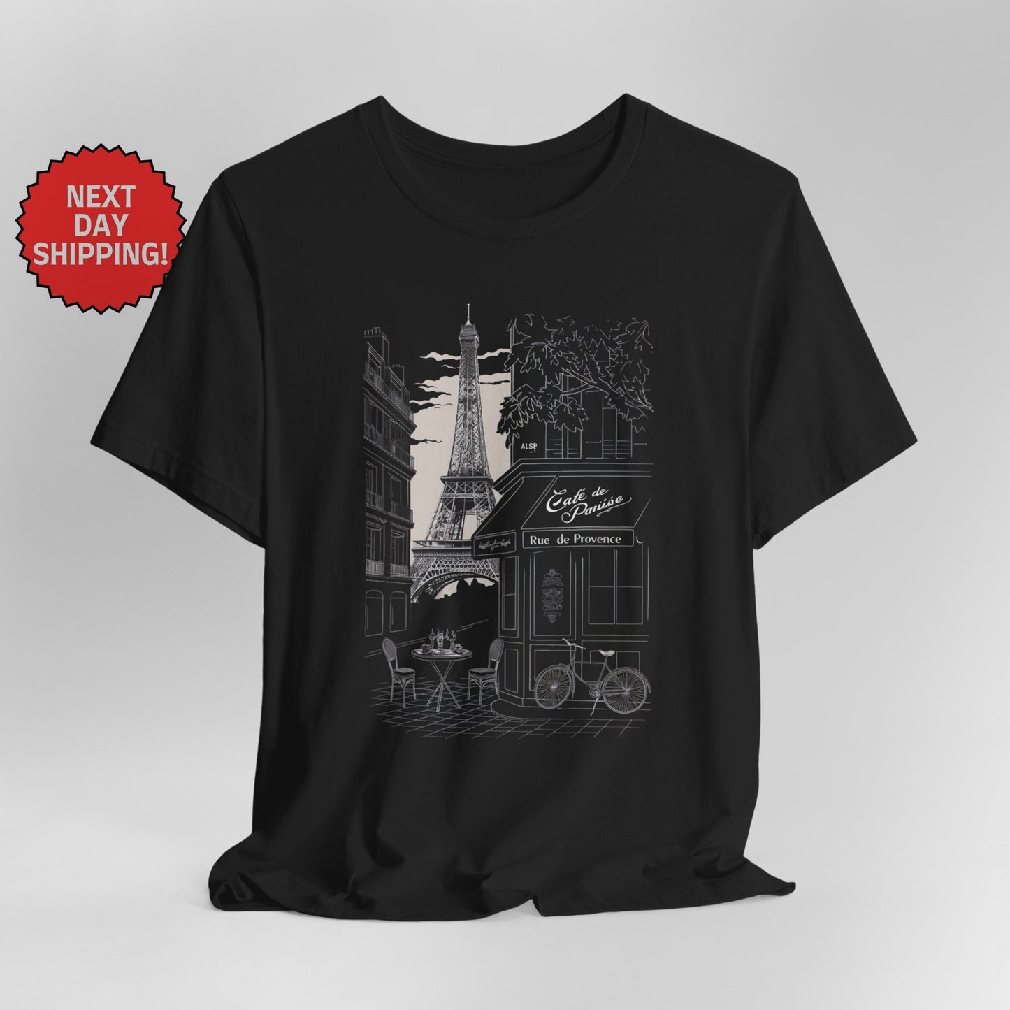 Paris Street Eiffel Tower T-Shirt