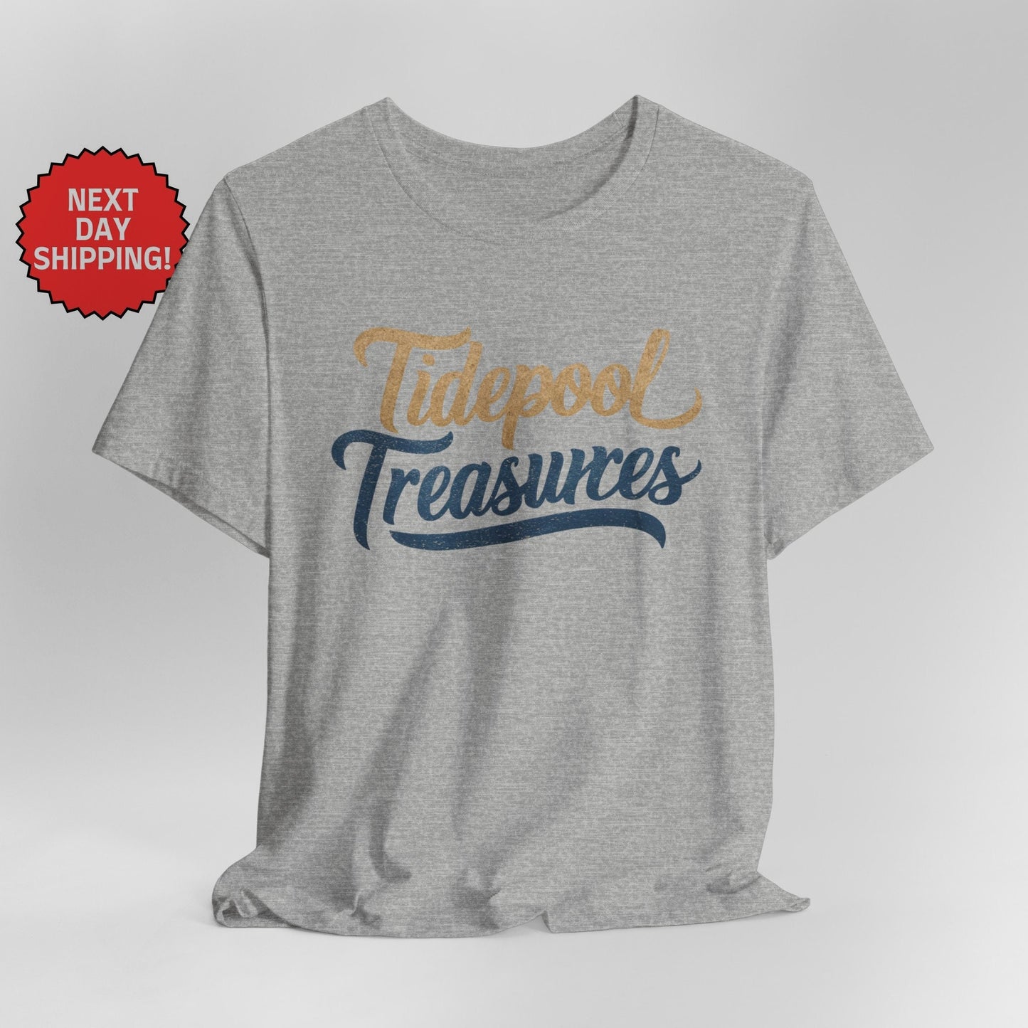 Personalized Coastal Dreams Tidepool Treasures T-Shirt