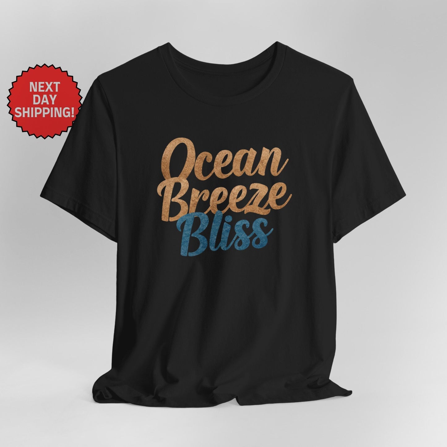 Personalized Coastal Dreams Ocean Breeze Bliss T-Shirt