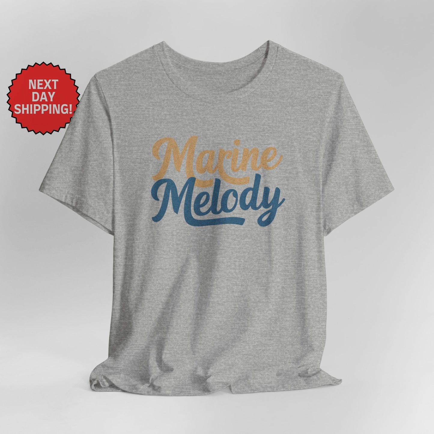 Personalized Coastal Dreams Marine Melody T-Shirt