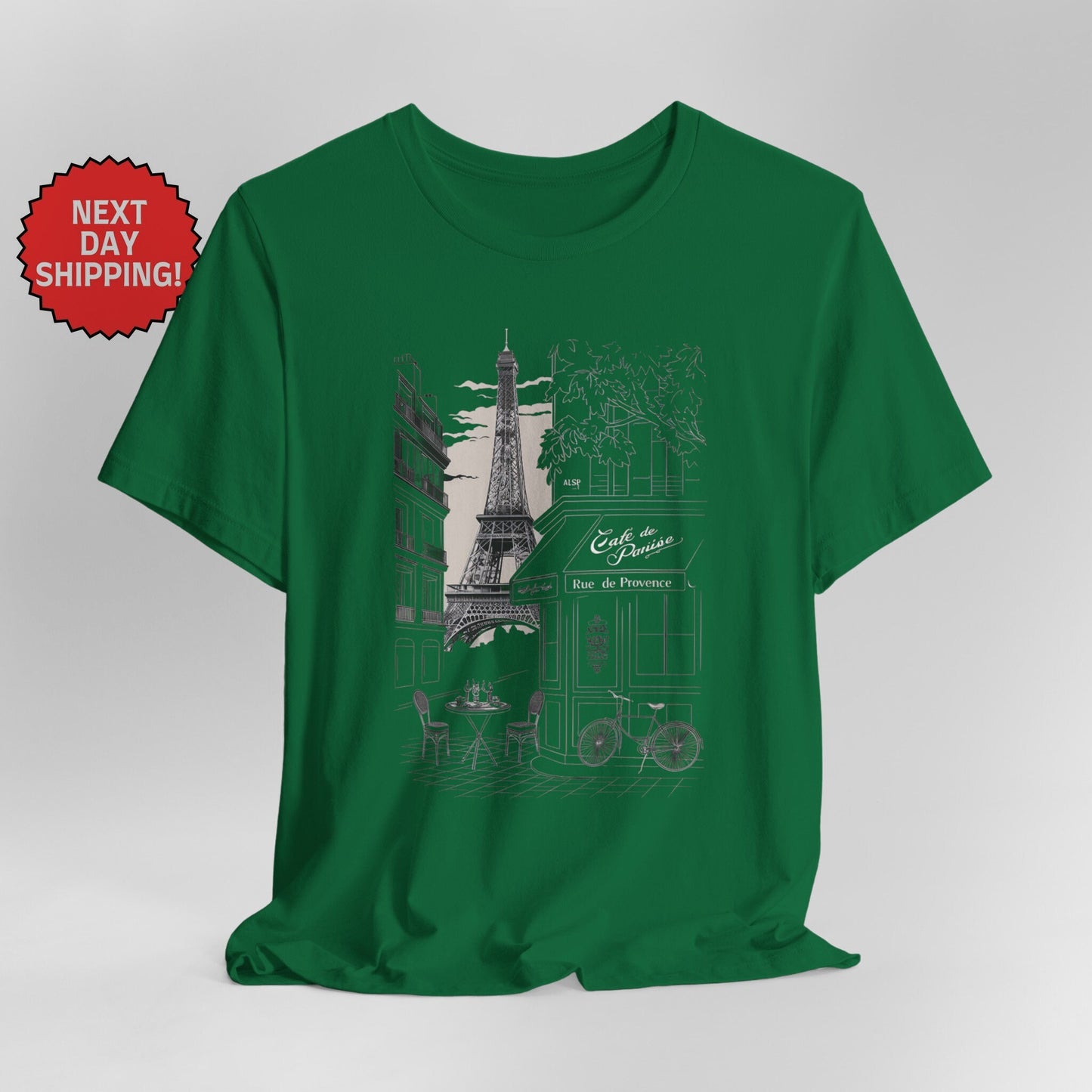 Paris Street Eiffel Tower T-Shirt