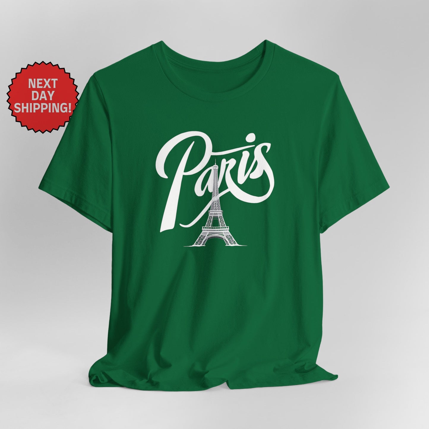 Paris Eiffel Elegant T-Shirt