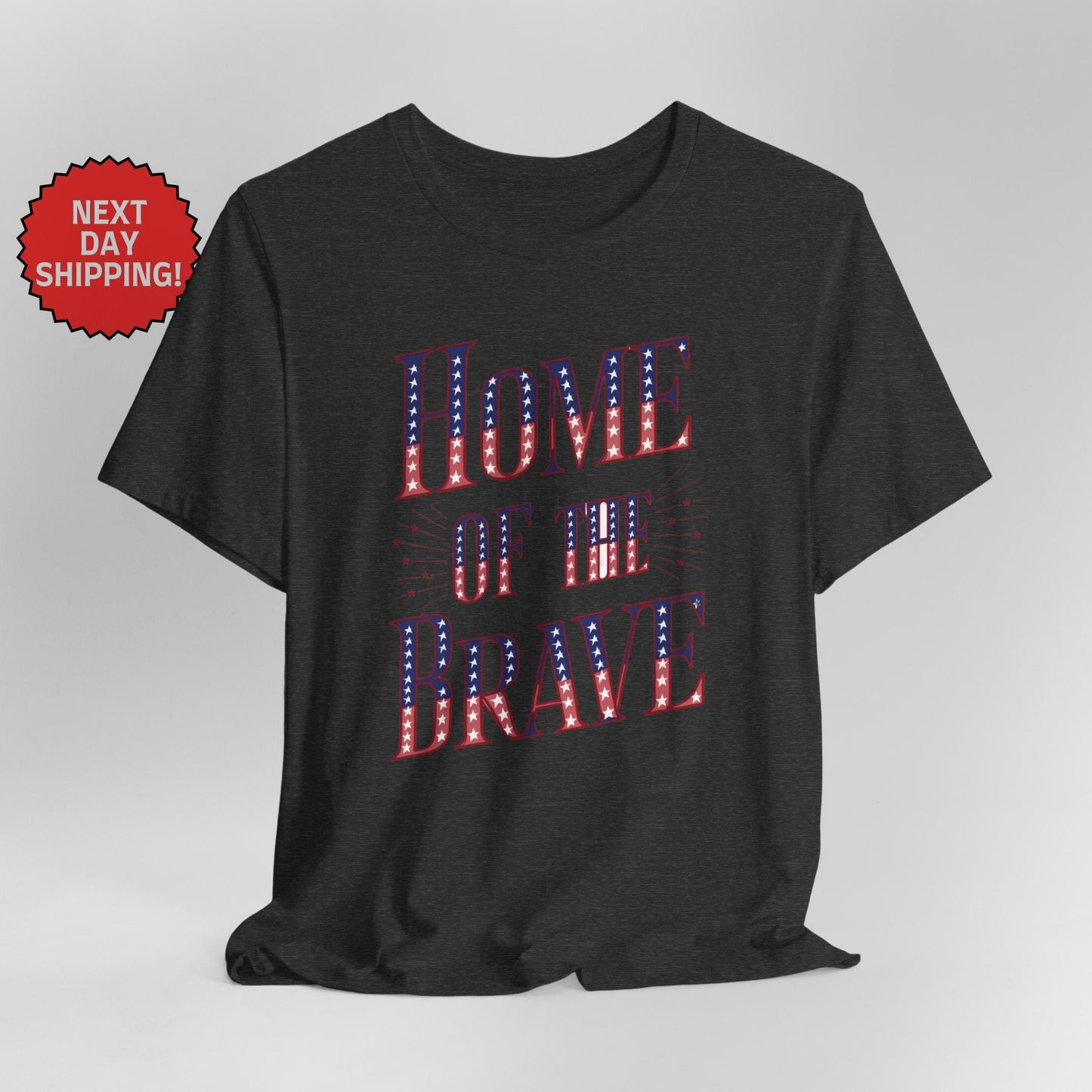 Patriotic Home of the Brave T-Shirt