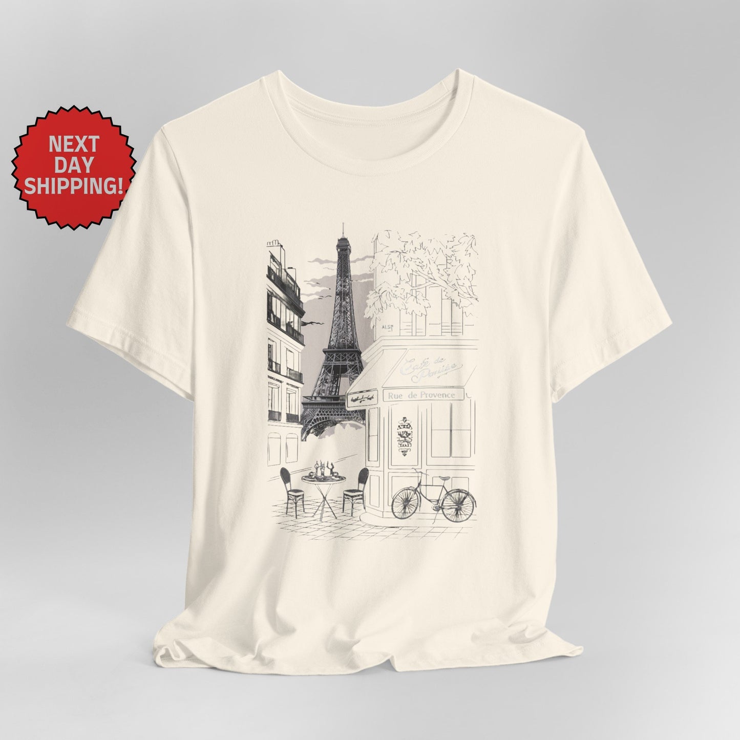 Paris Street Eiffel Tower T-Shirt