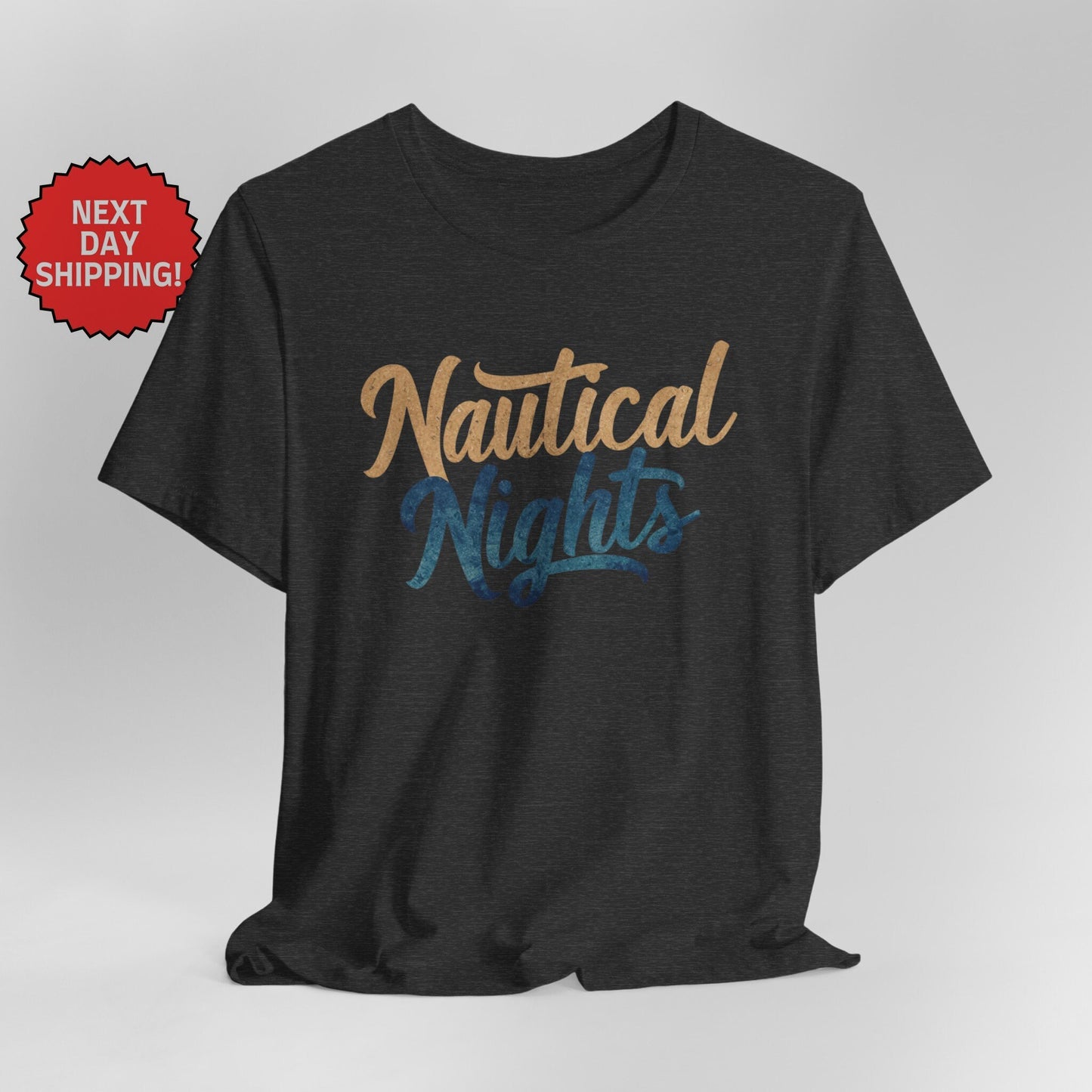 Personalized Coastal Dreams Nautical Nights T-Shirt