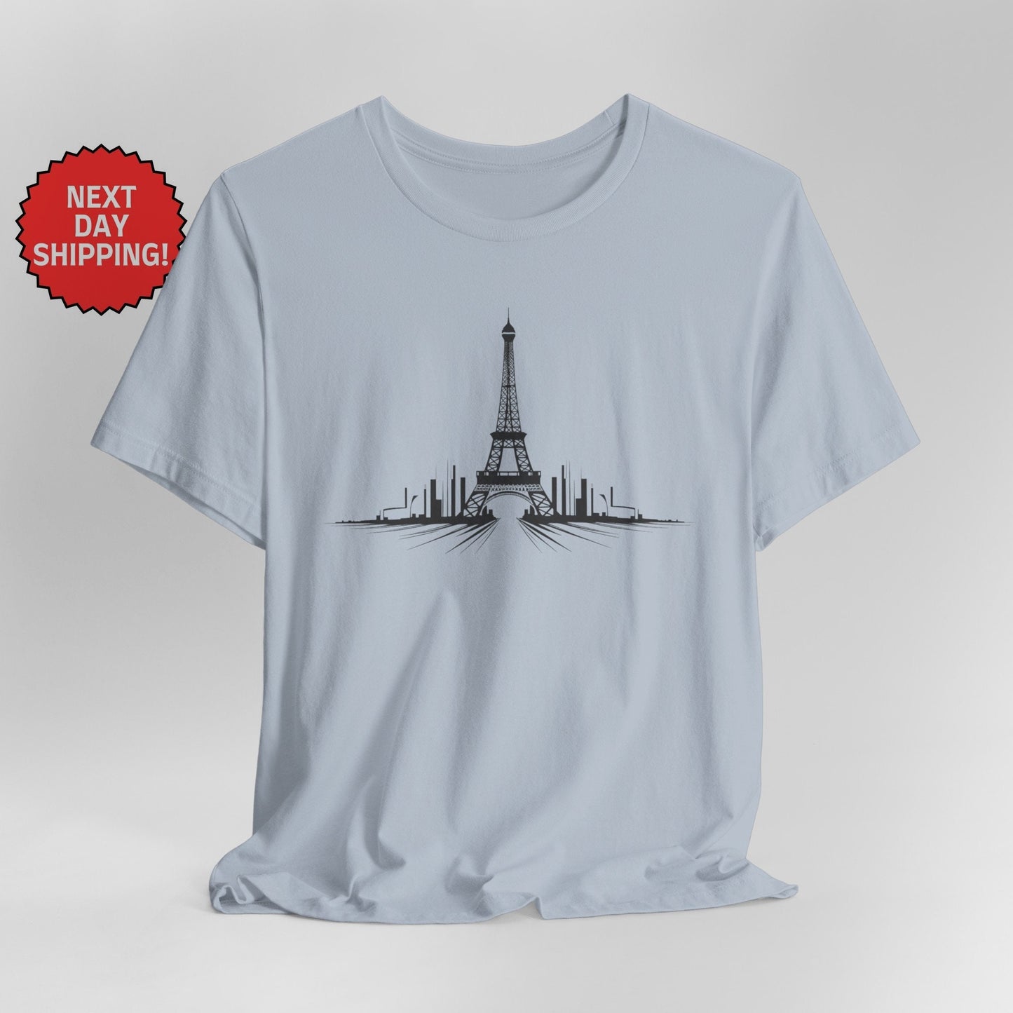 Paris Eiffel Tower Minimalist T-Shirt