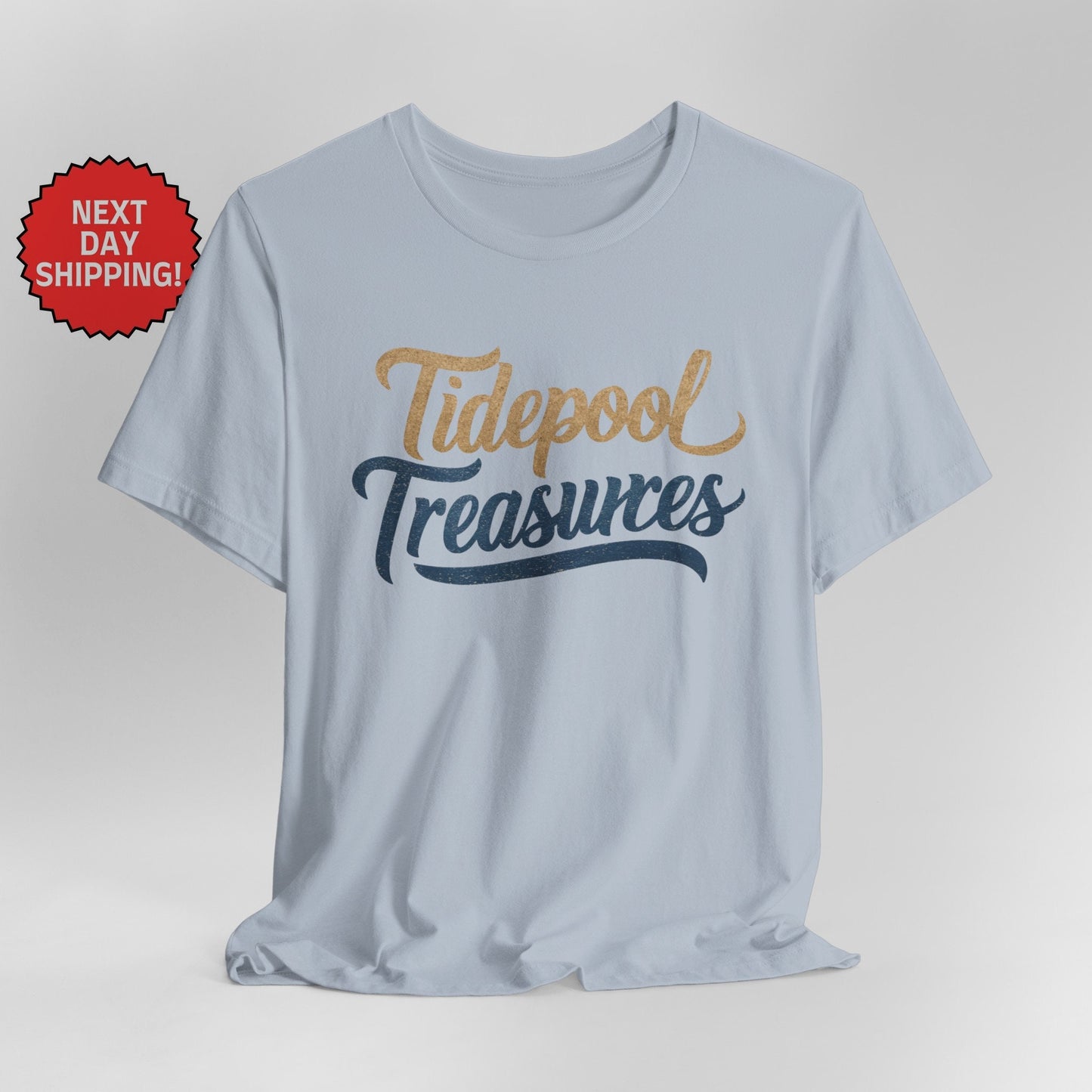 Personalized Coastal Dreams Tidepool Treasures T-Shirt