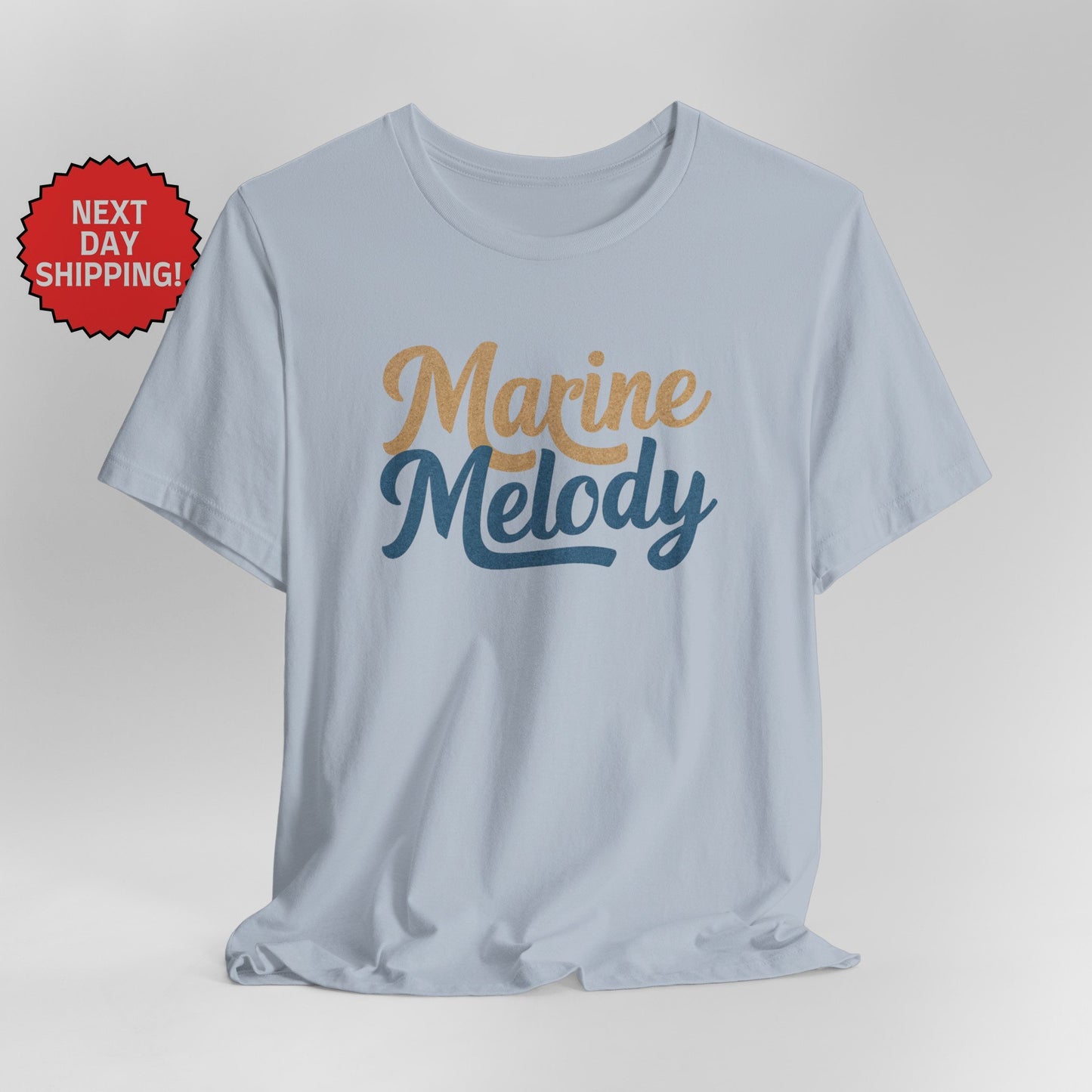 Personalized Coastal Dreams Marine Melody T-Shirt