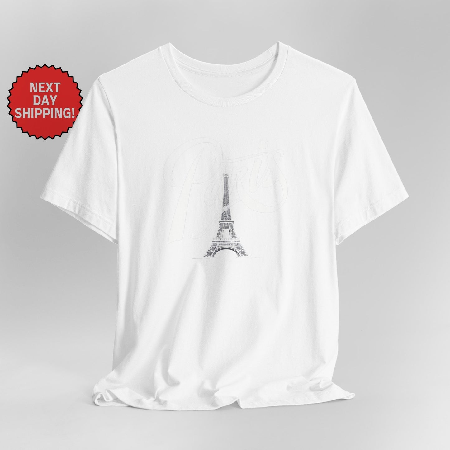 Paris Eiffel Elegant T-Shirt