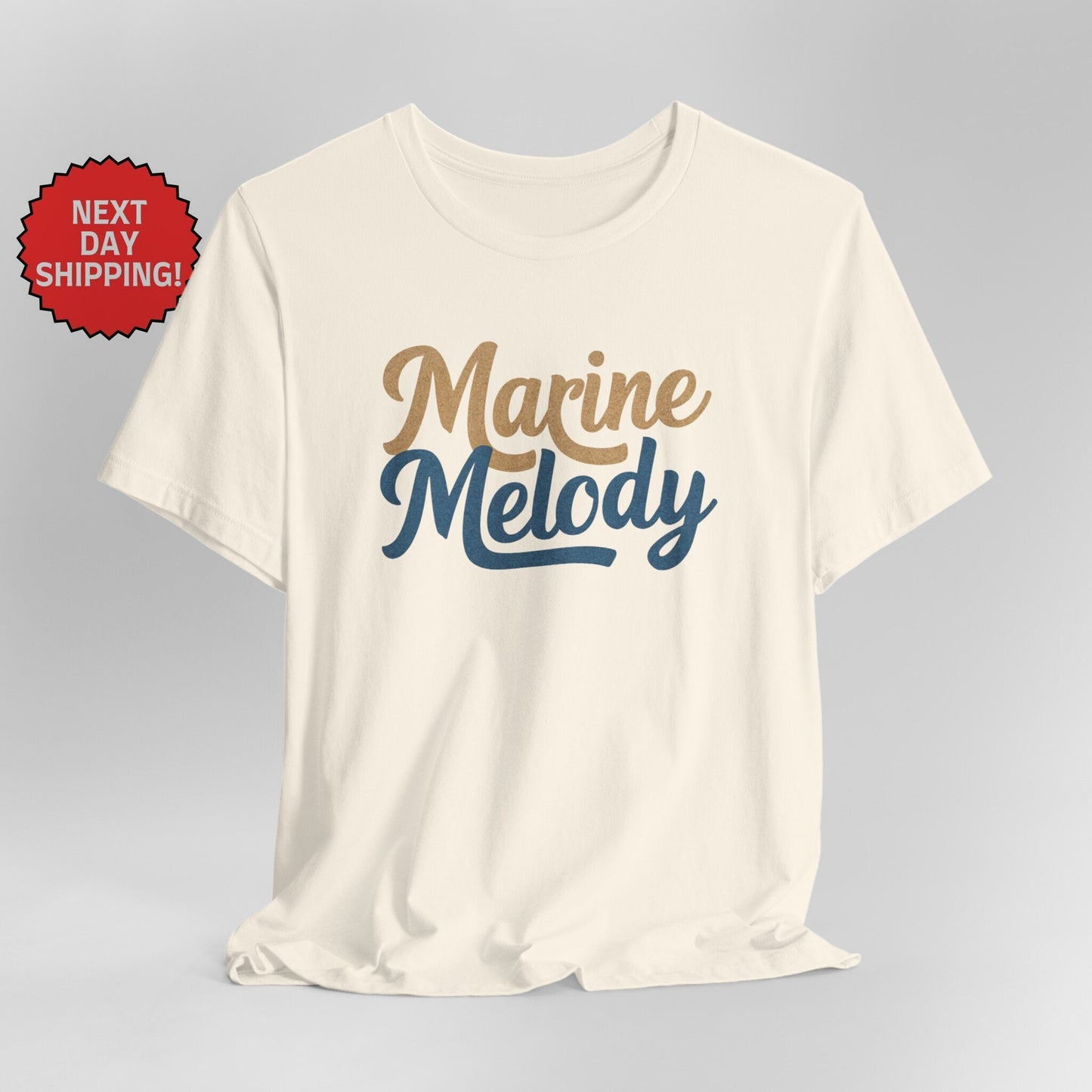 Personalized Coastal Dreams Marine Melody T-Shirt