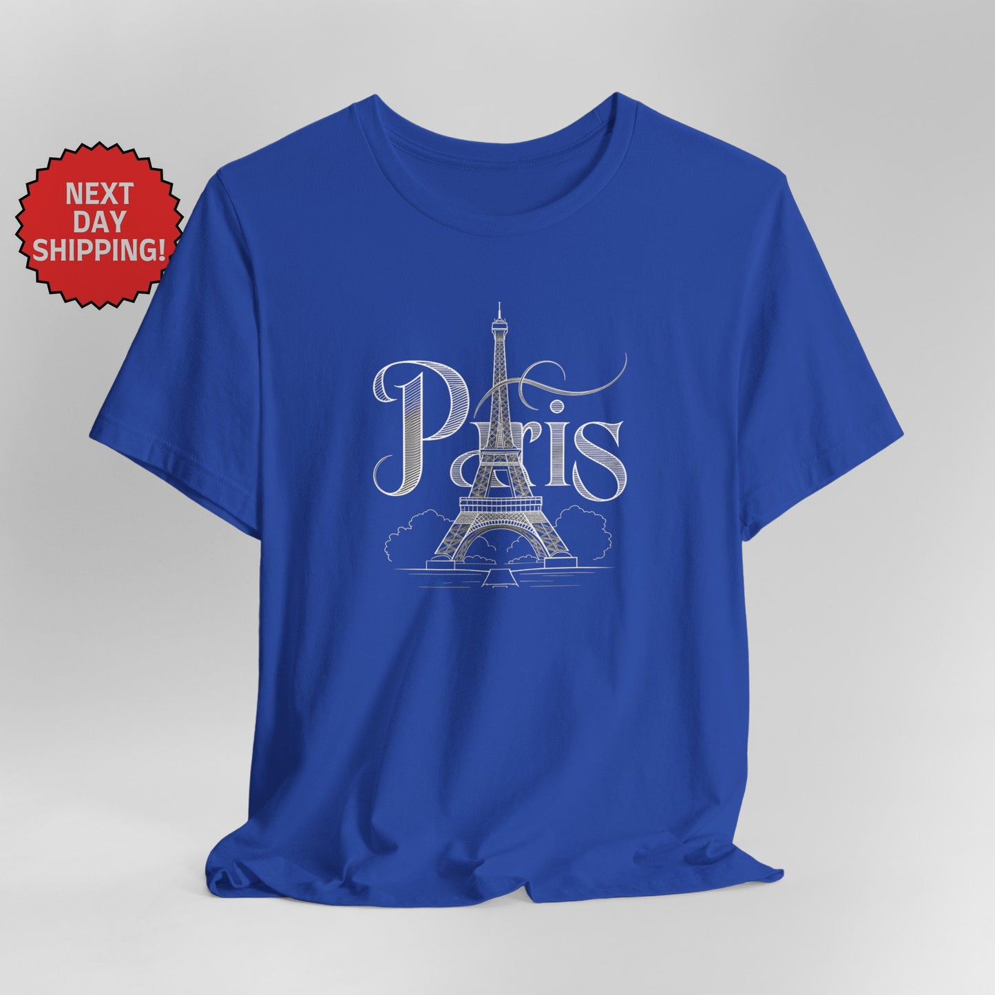 Paris Eiffel Tower Elegant T-Shirt