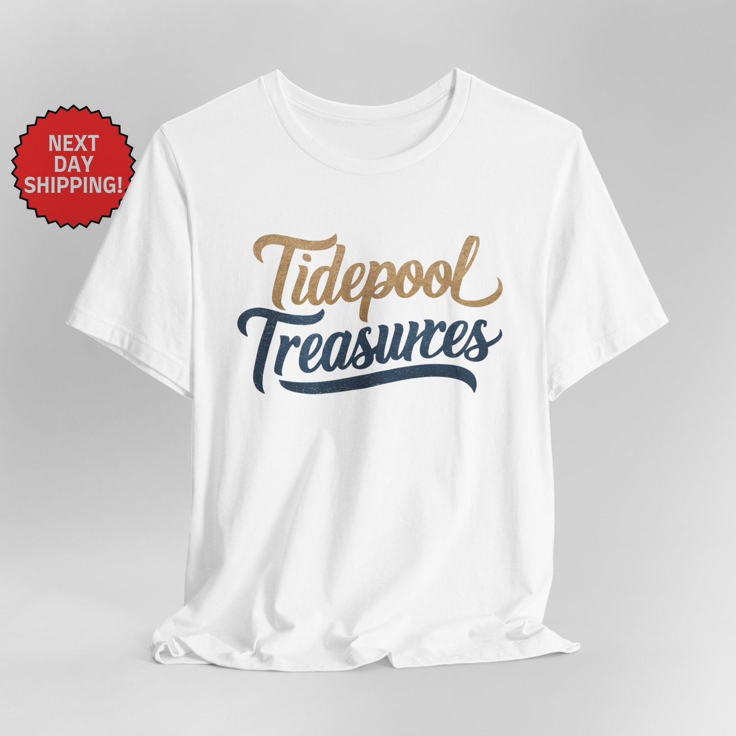 Personalized Coastal Dreams Tidepool Treasures T-Shirt