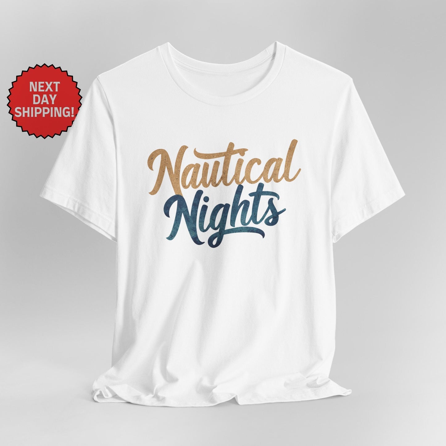 Personalized Coastal Dreams Nautical Nights T-Shirt