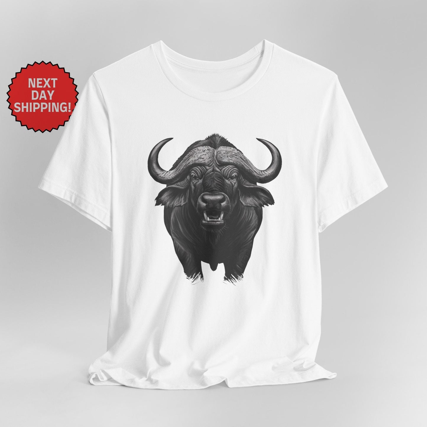 Wild Scary African Buffalo T-Shirt